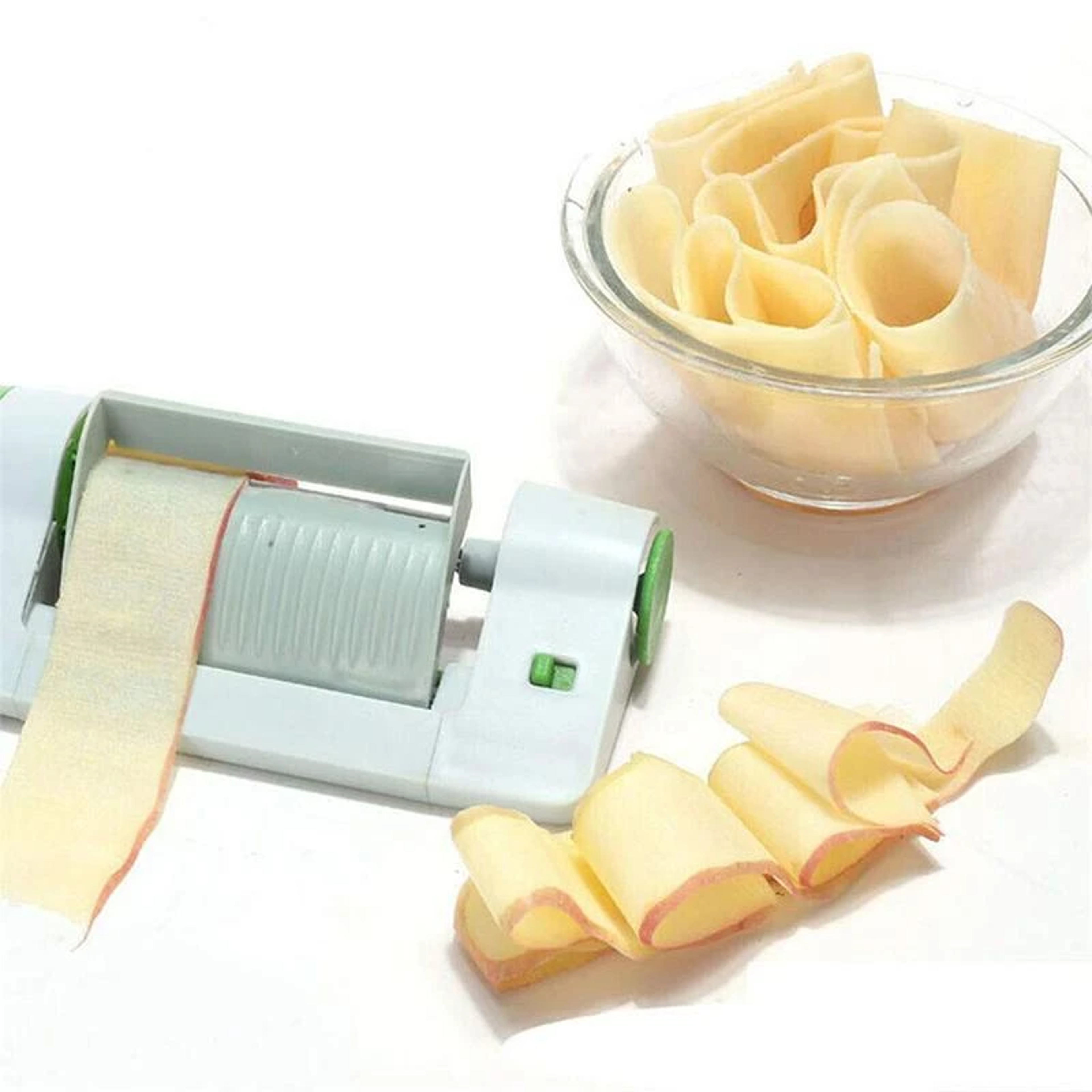 Manual Vegetable Sheet Slicer Fast Safe And Easy Fruit  Veggie Slicing Tool For Potatoes Apples And 0