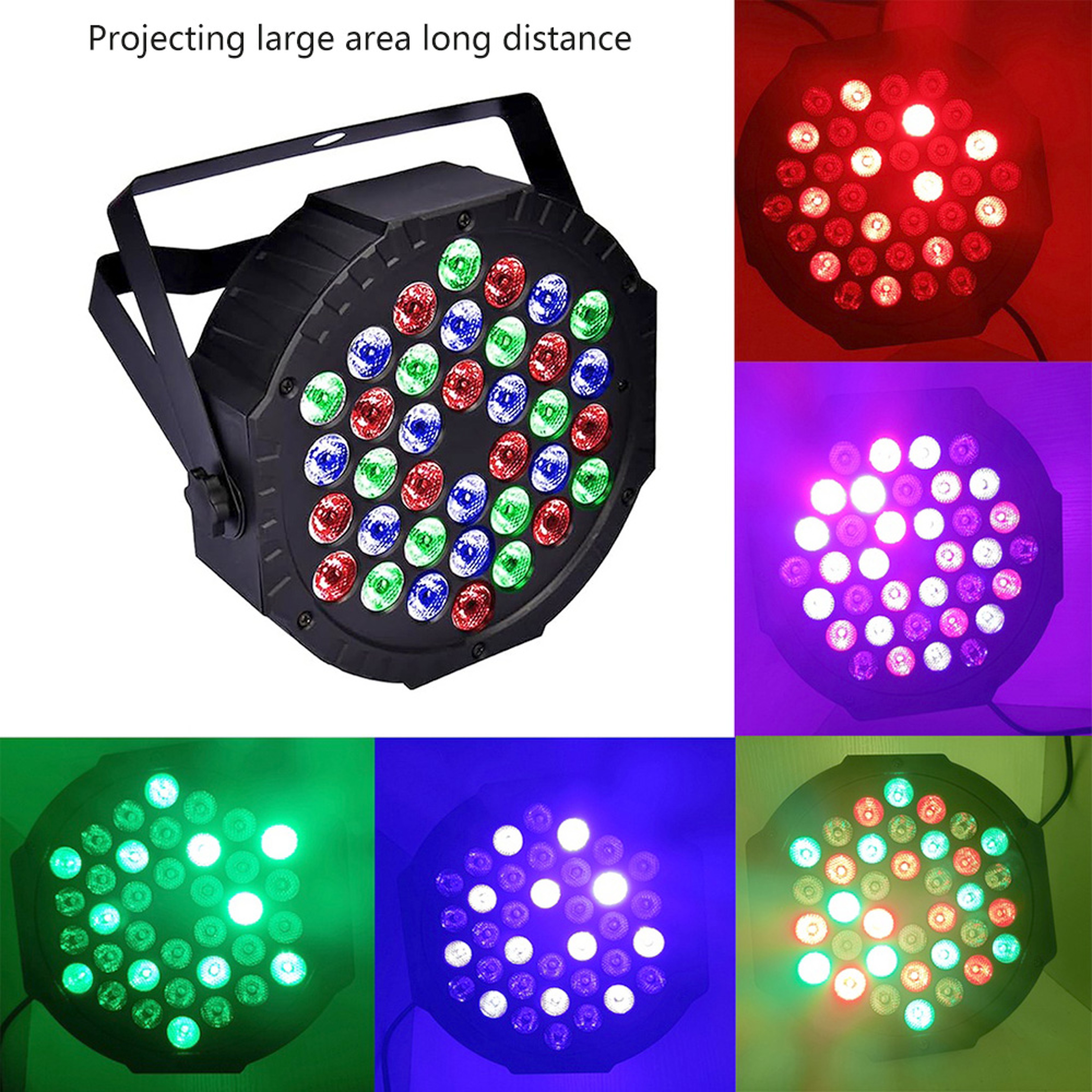 Stage Par Light Sound Activated DJ Disco Party Light For Weddings Clubs And Bars 1