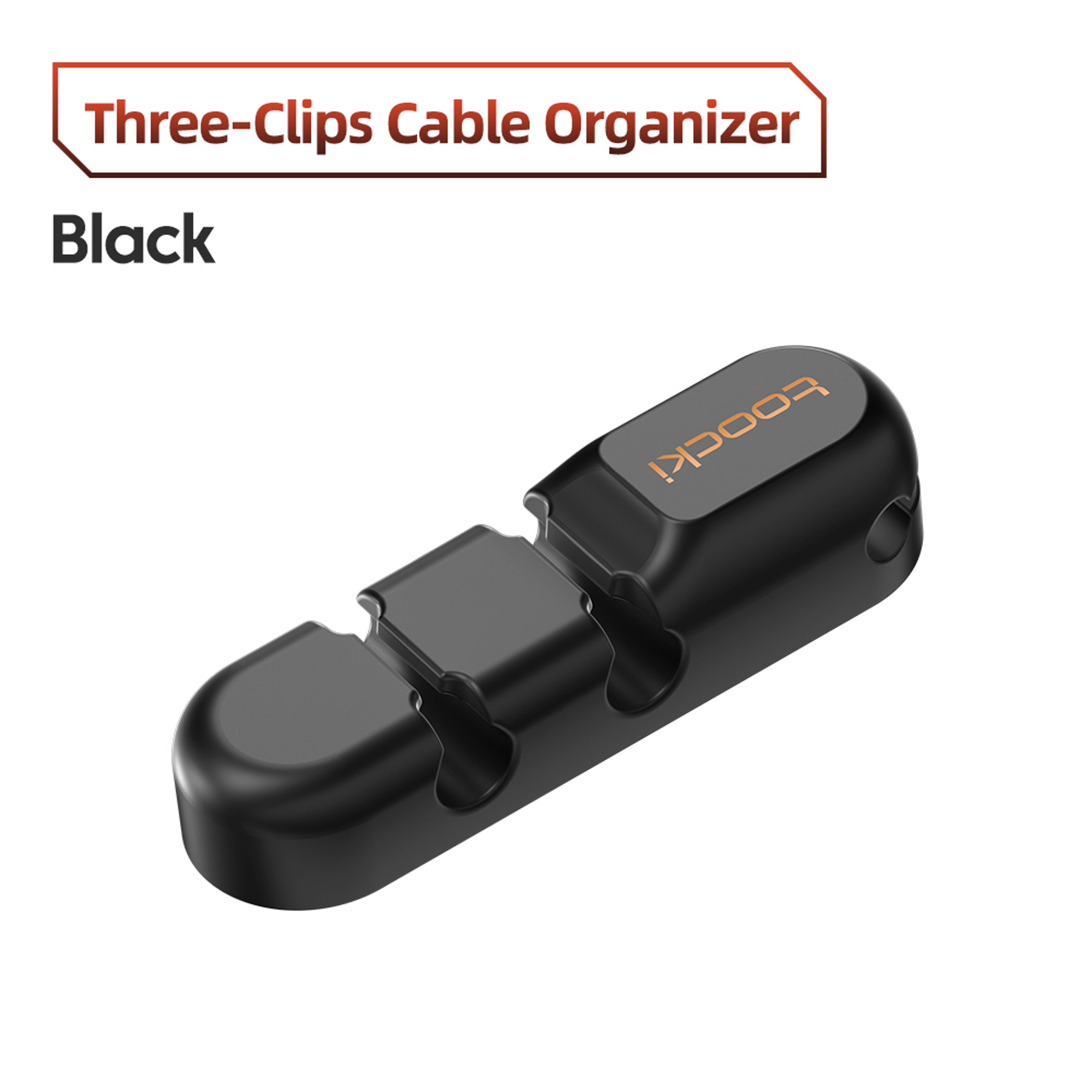 Cable Organizer With Holes Flexible Wire Management Clips For Clean And Tidy Cables 6