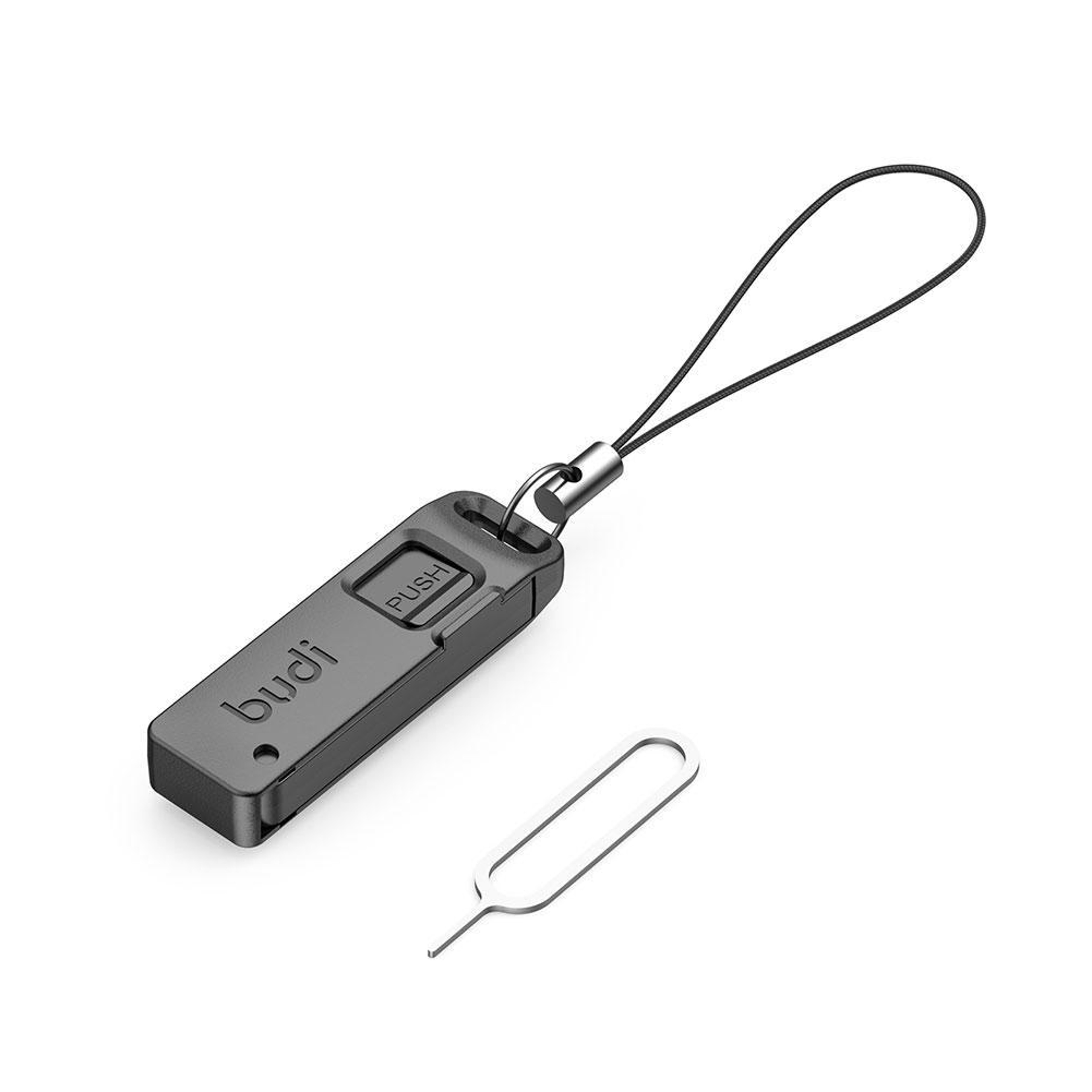 MultiFunction Card Slot Storage Box With SIM Card Ejector And Lanyard AntiLost SIM Card Removal Nee 0