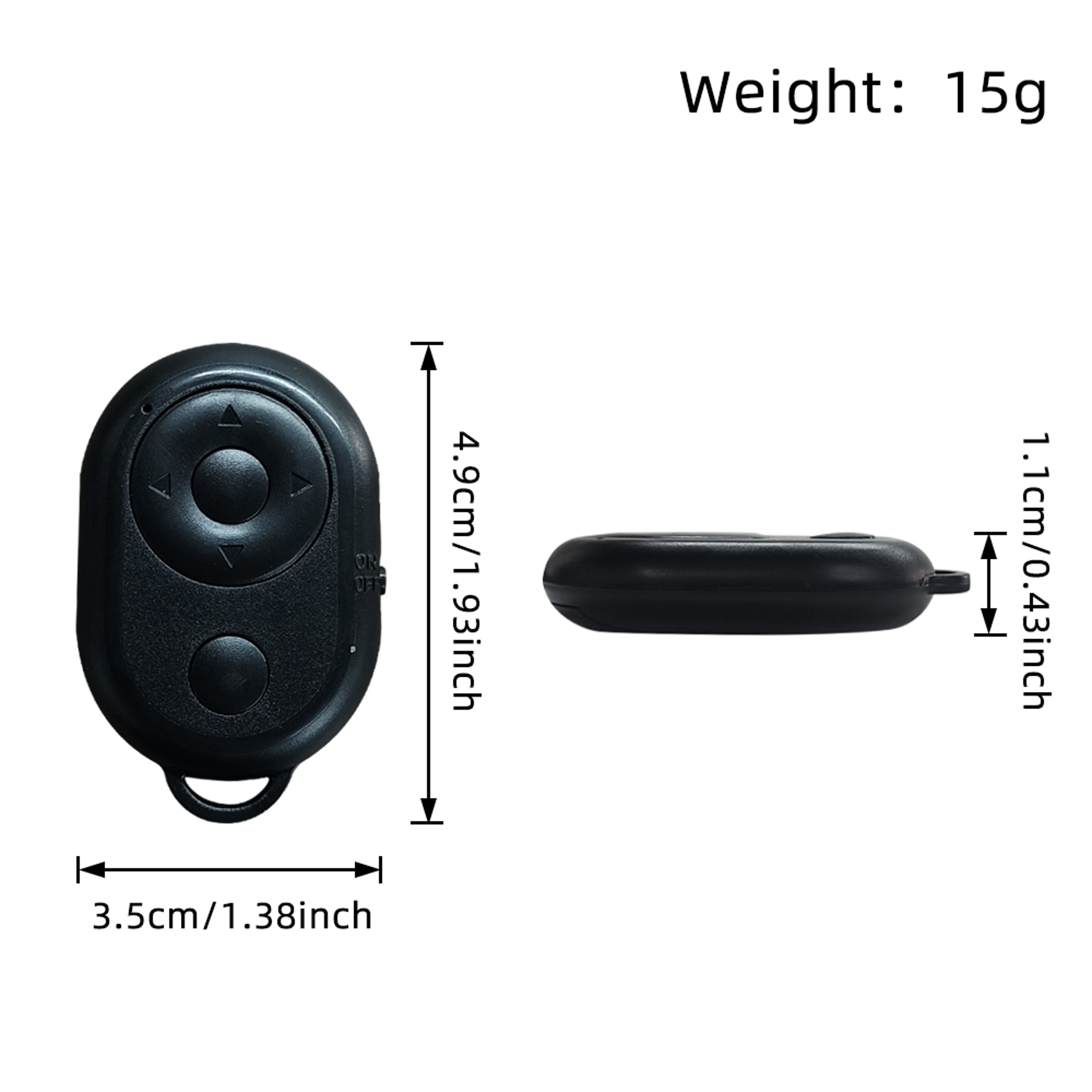 Bluetooth Selfie Stick With Remote Control  Camera Bluetooth Controller 2
