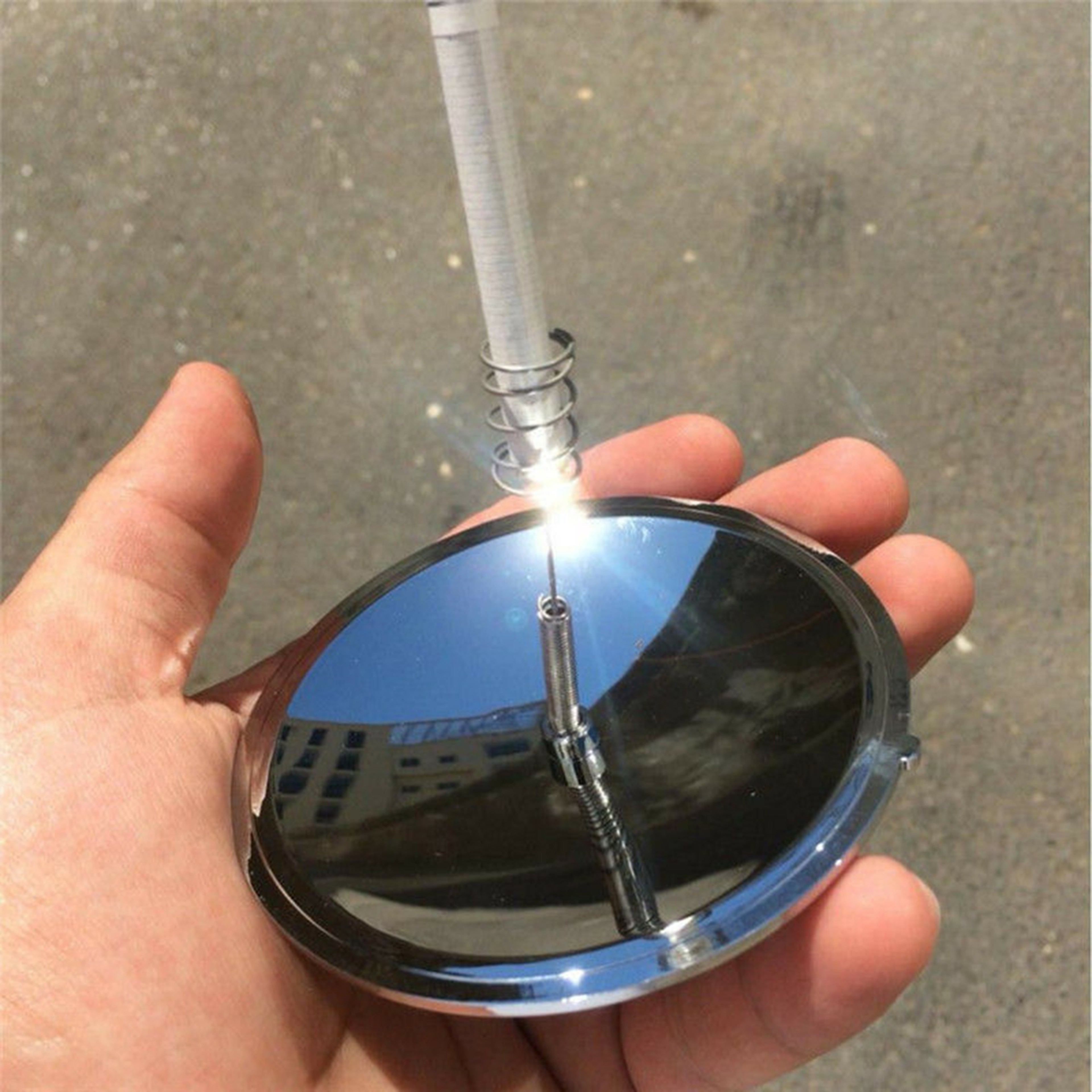 Solar Lighter For Outdoor Fire Ignition Waterproof  Windproof Emergency Survival Tool For Camping H 1
