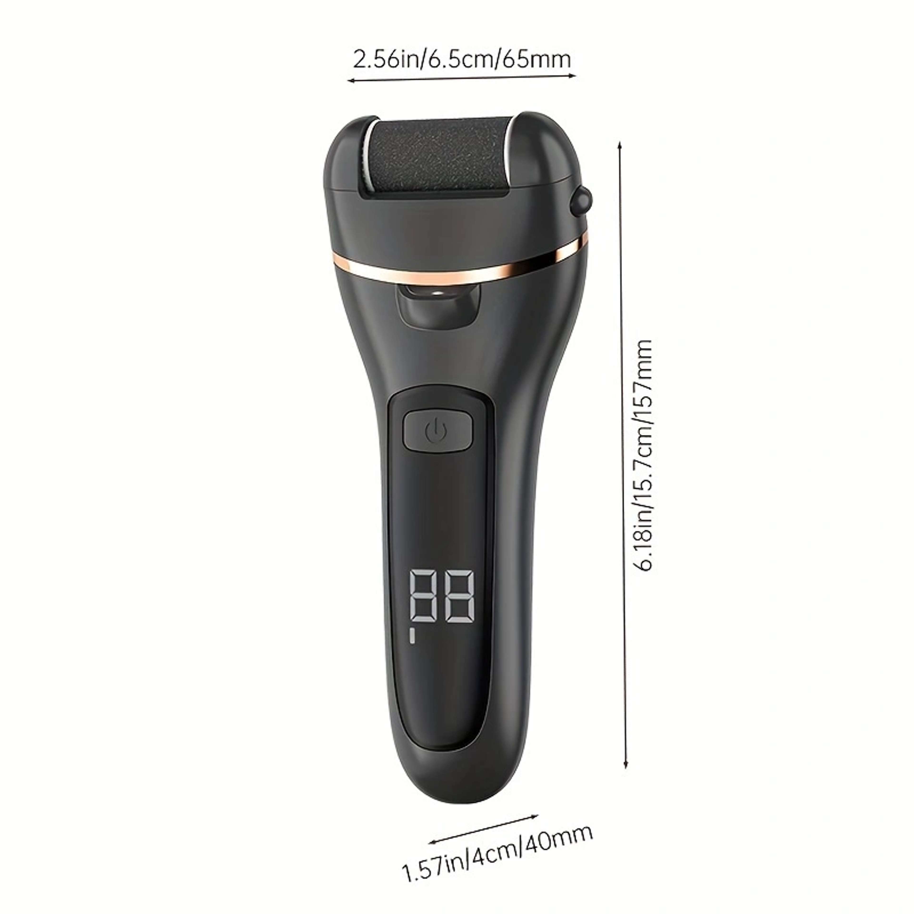 Rechargeable Electric Foot Grinder With Adjustable Speeds For Effective Callus Removal And Pedicure 3