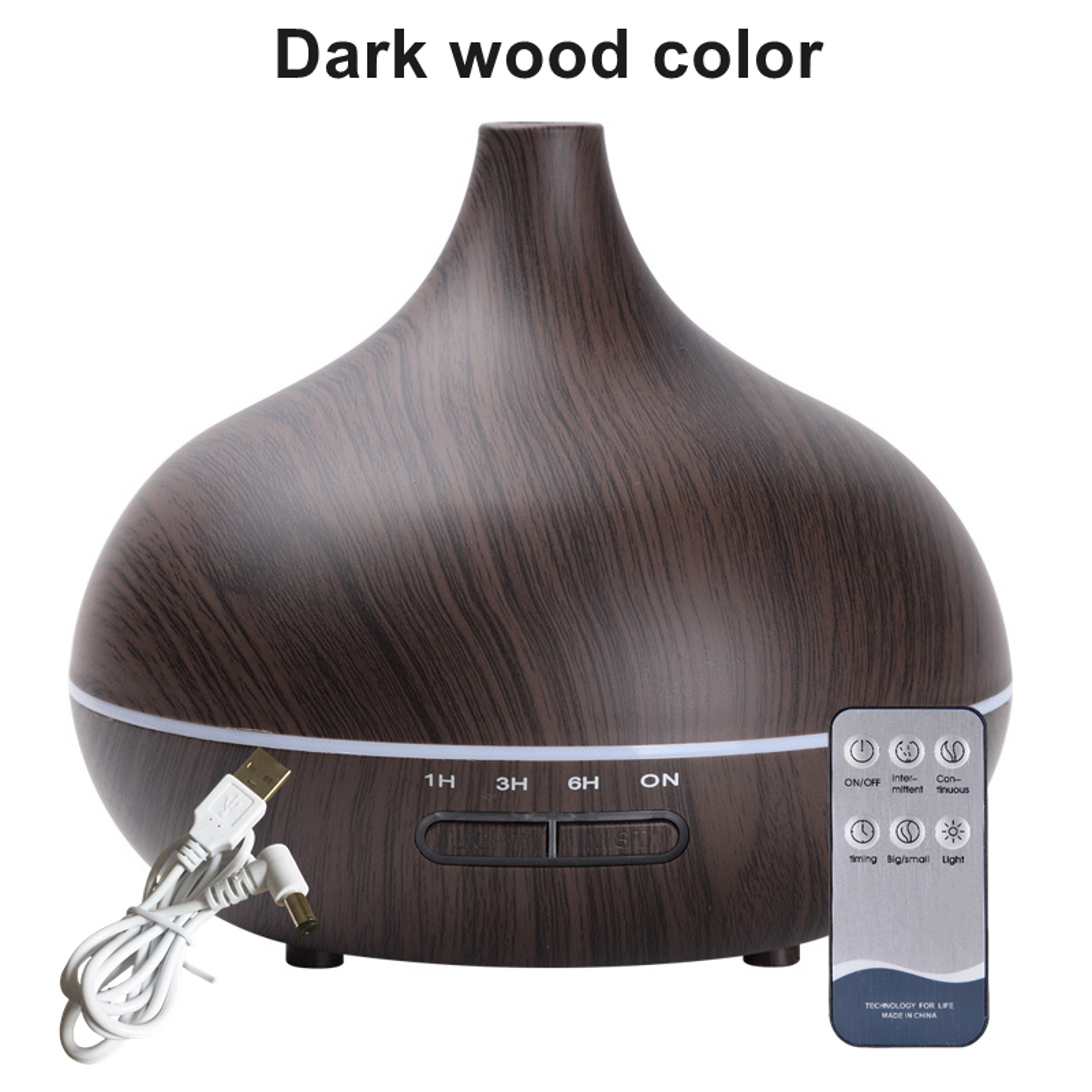 USB Aroma Diffuser with LED Colors & Remote Control – view 7