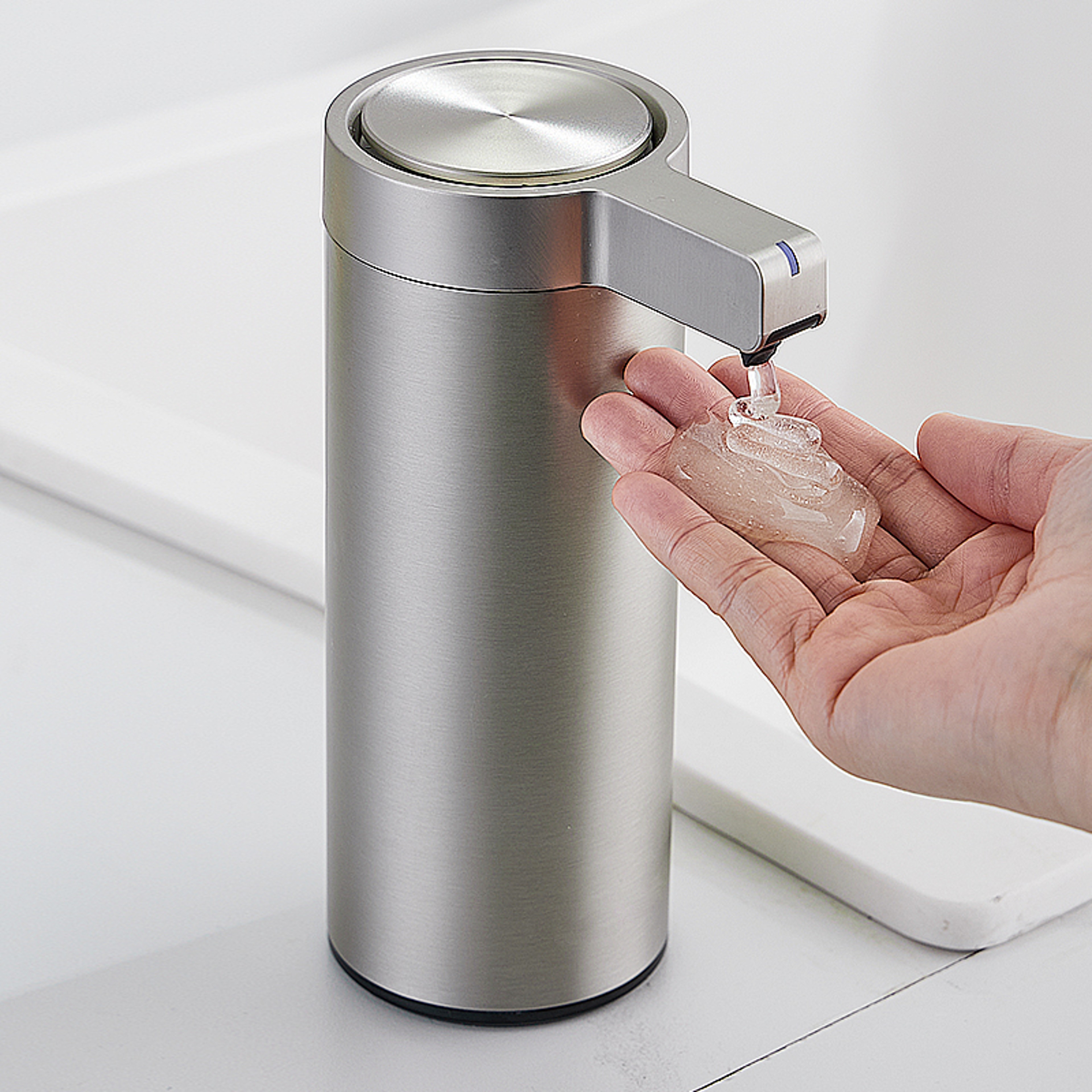 Automatic Soap Dispenser Smart Touchless Kitchen Hand Sanitizer Stainless Steel Electric Body Wash  6