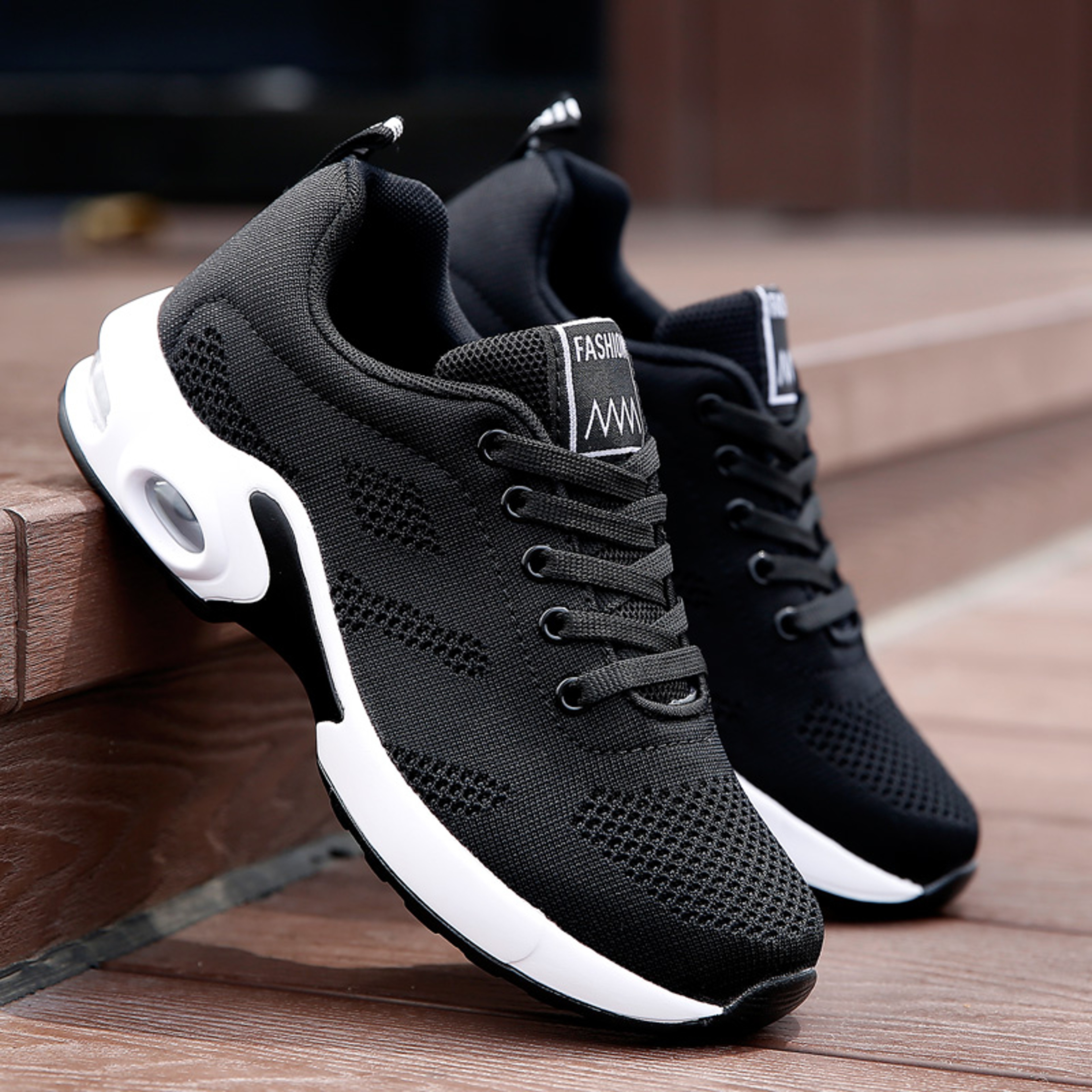Womens Mesh Breathable Platform Sneakers Casual Chunky Running Shoes for Summer Sports – view 5