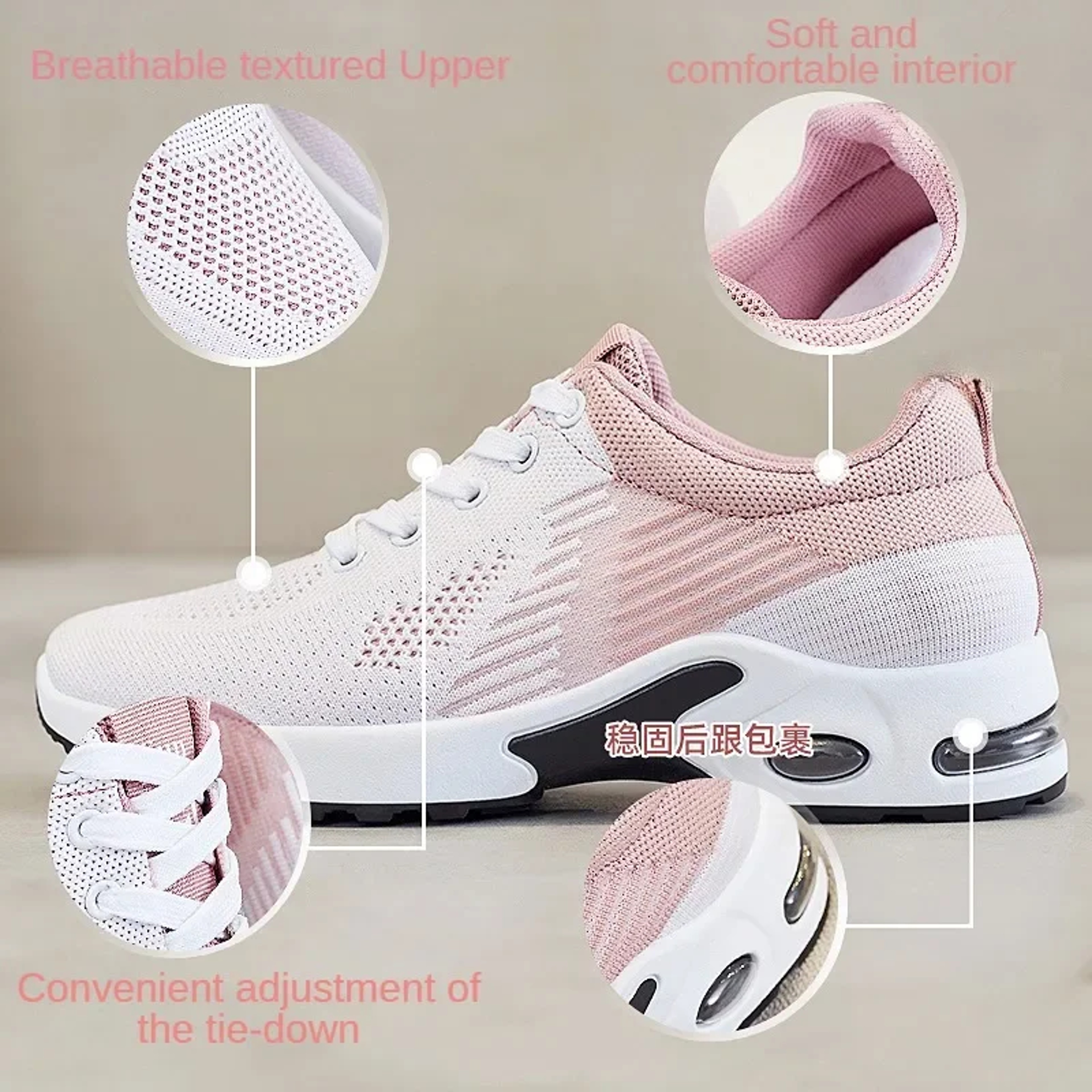 Womens Breathable Mesh Sneakers Casual & Comfortable Summer Shoes – view 5