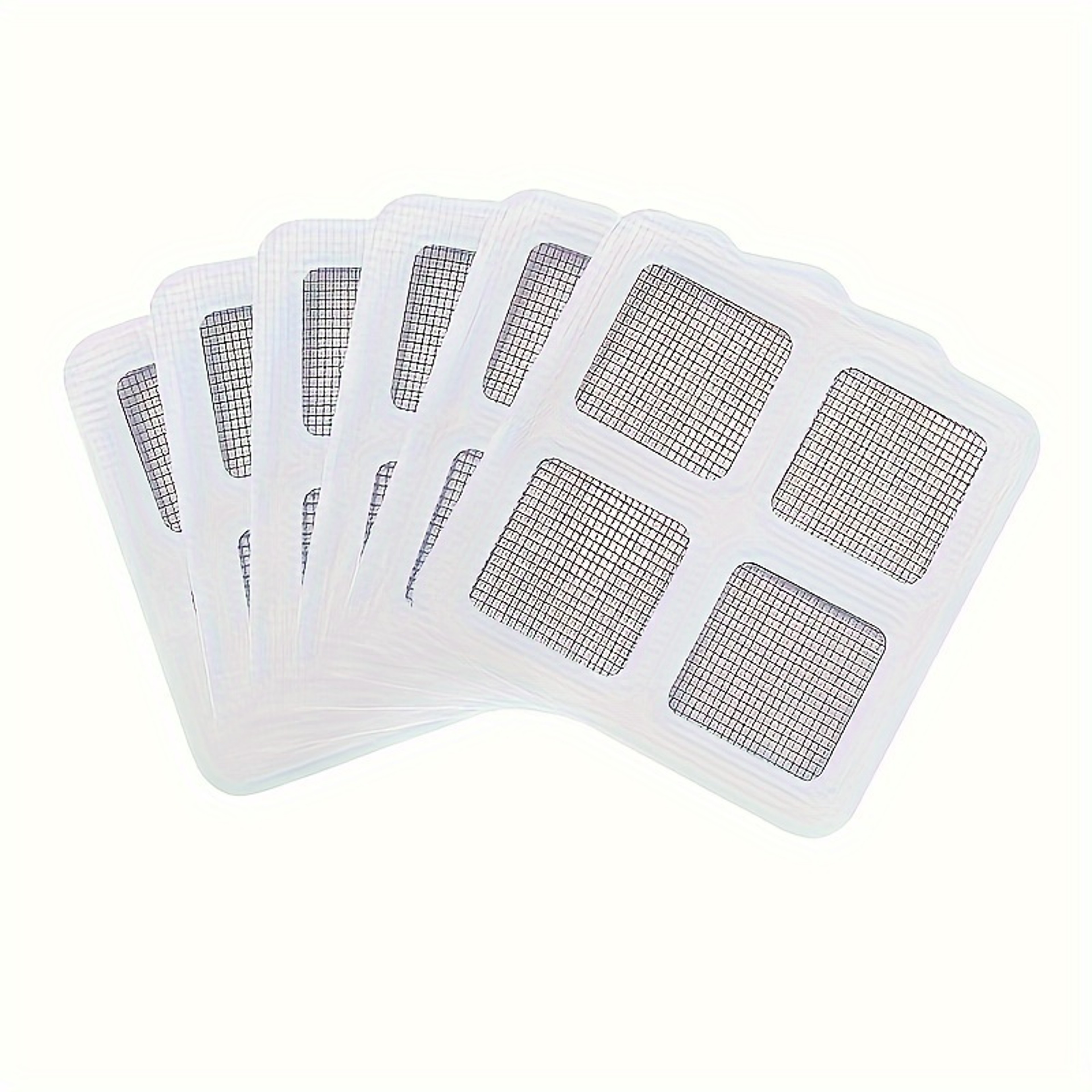 Disposable Hair Catchers For Shower Drain Covers Floor Sink Strainer Filter Mesh Stickers 7