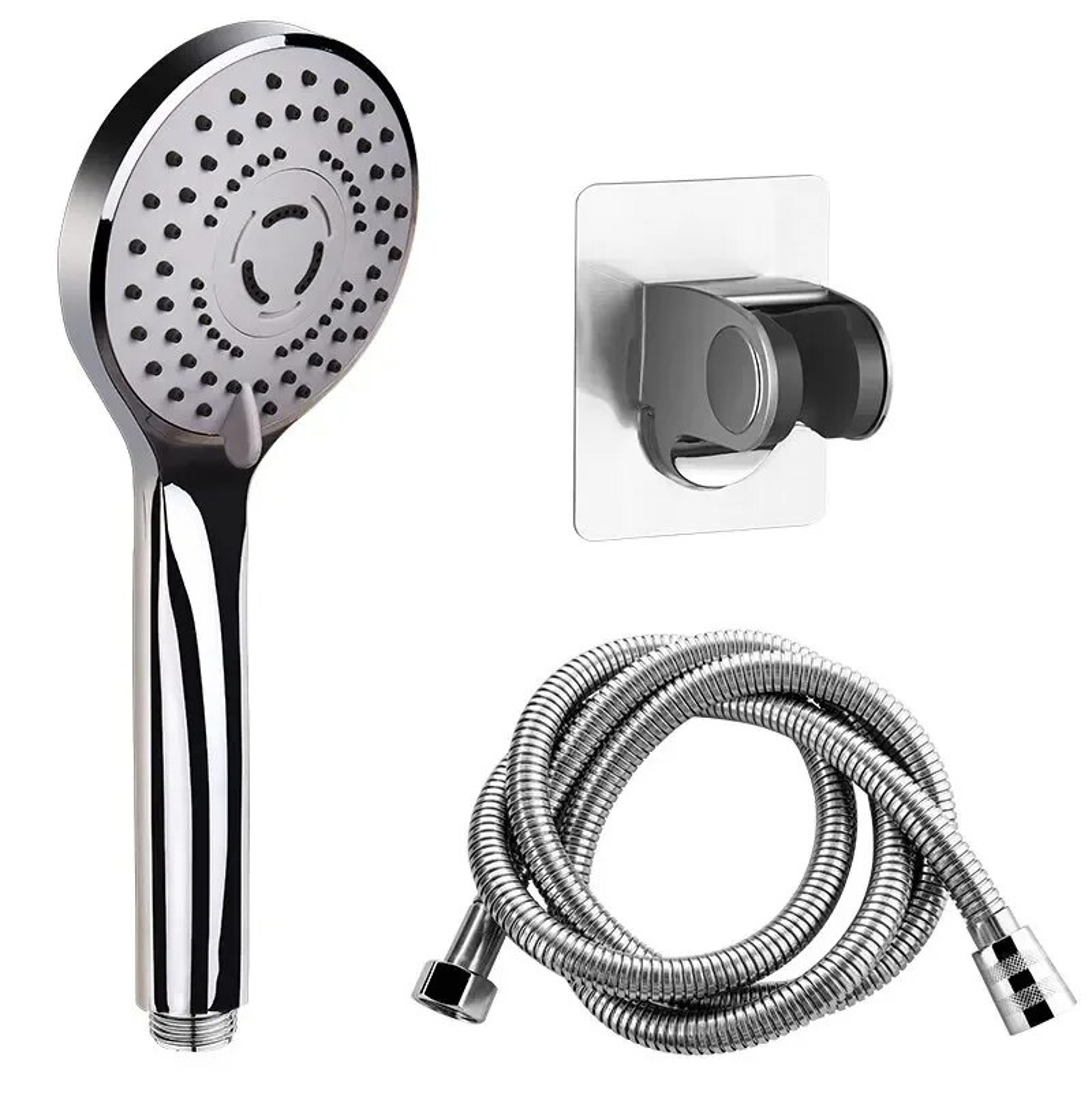 Pressurized Hand Shower Nozzle Large Water Output 5 Models Universal Adaptation Water Saving 7