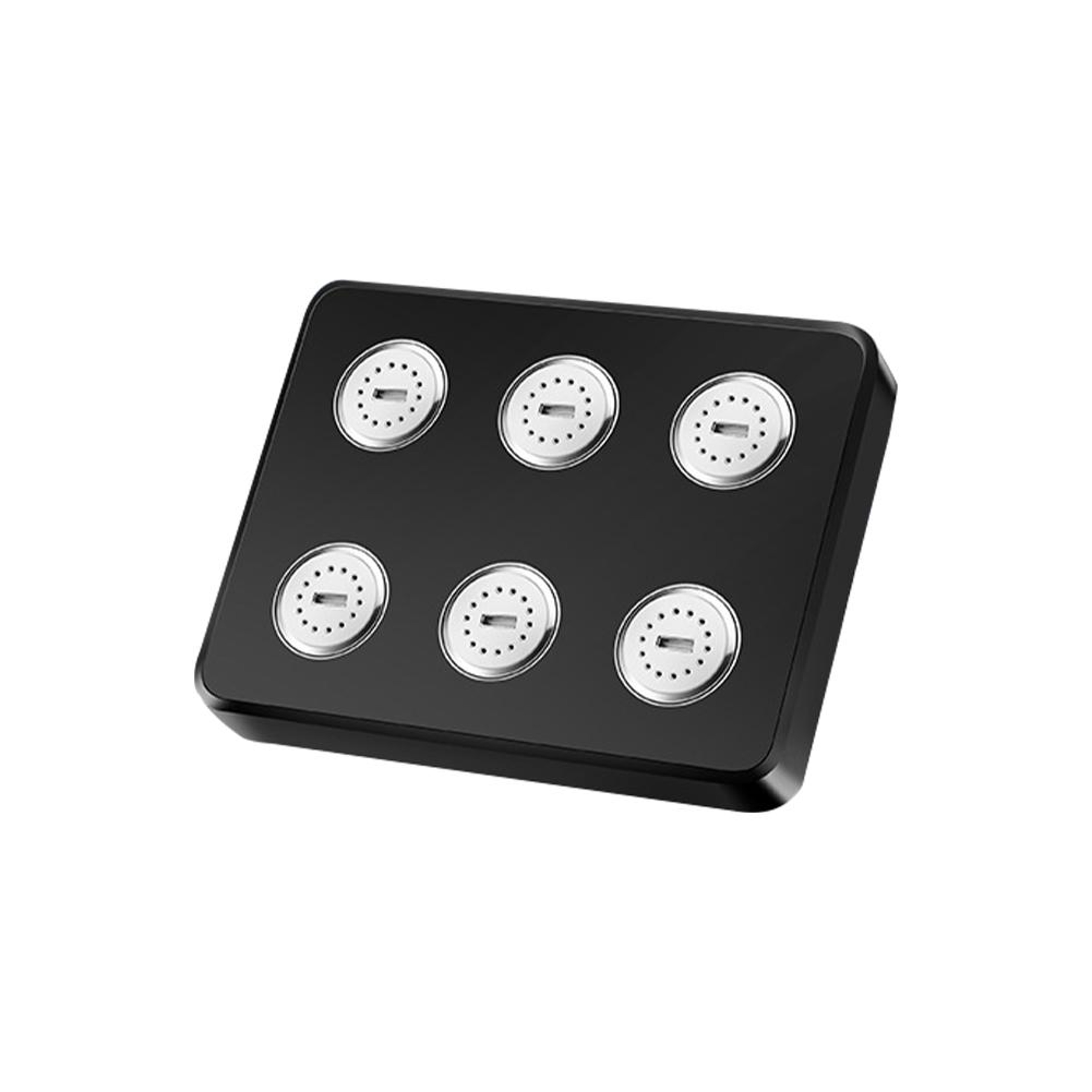 Mini Surround Pressurized Rain Shower Head Powerful Water Flow for a Refreshing Shower Experience – view 7