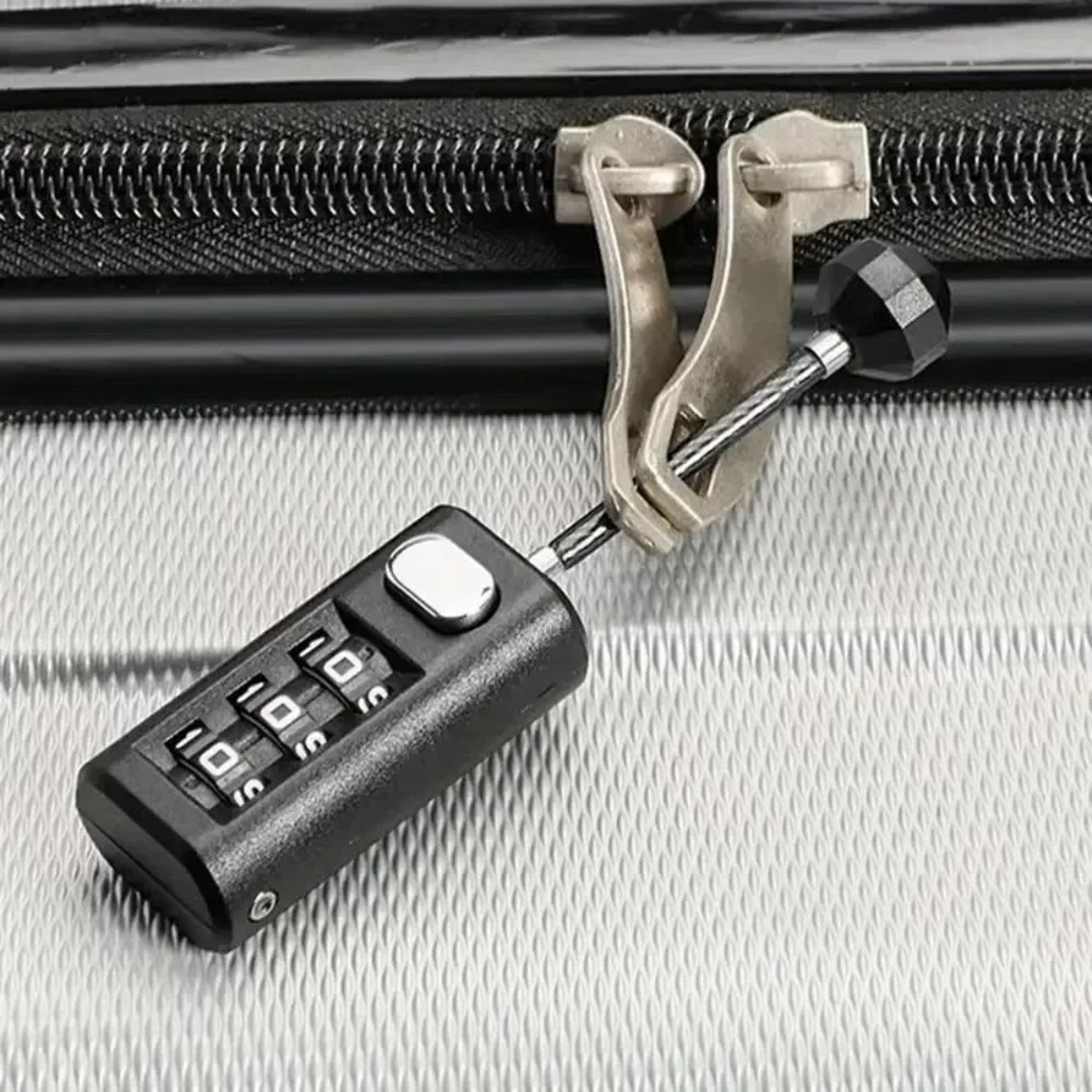 Combination Lock Secure Padlock For Luggage Backpacks Dormitory Cabinets And Zippers 2