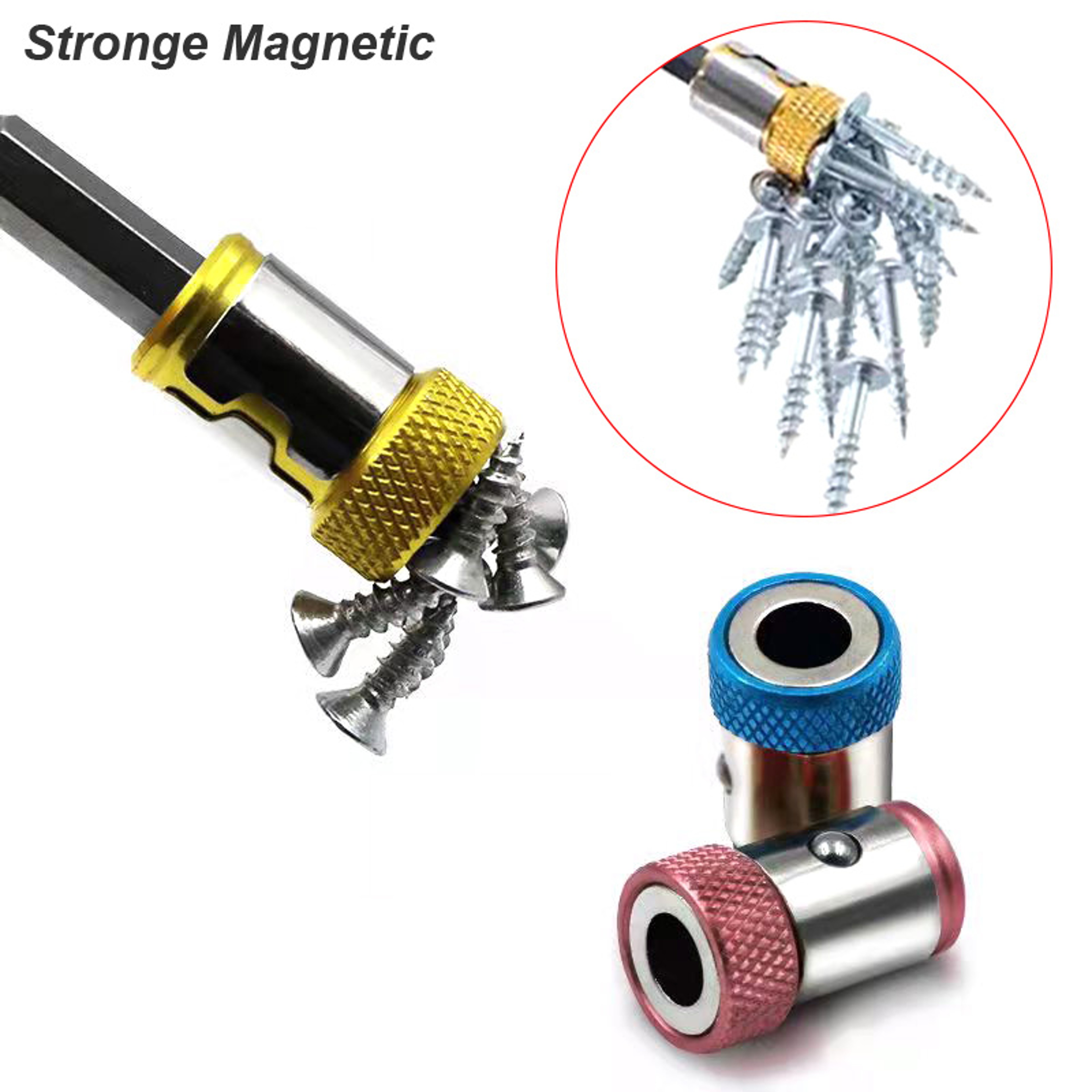 Magnetic Screwdriver Bit Holder Magnetic Bit Holder Ring For Secure Screw Driving 3