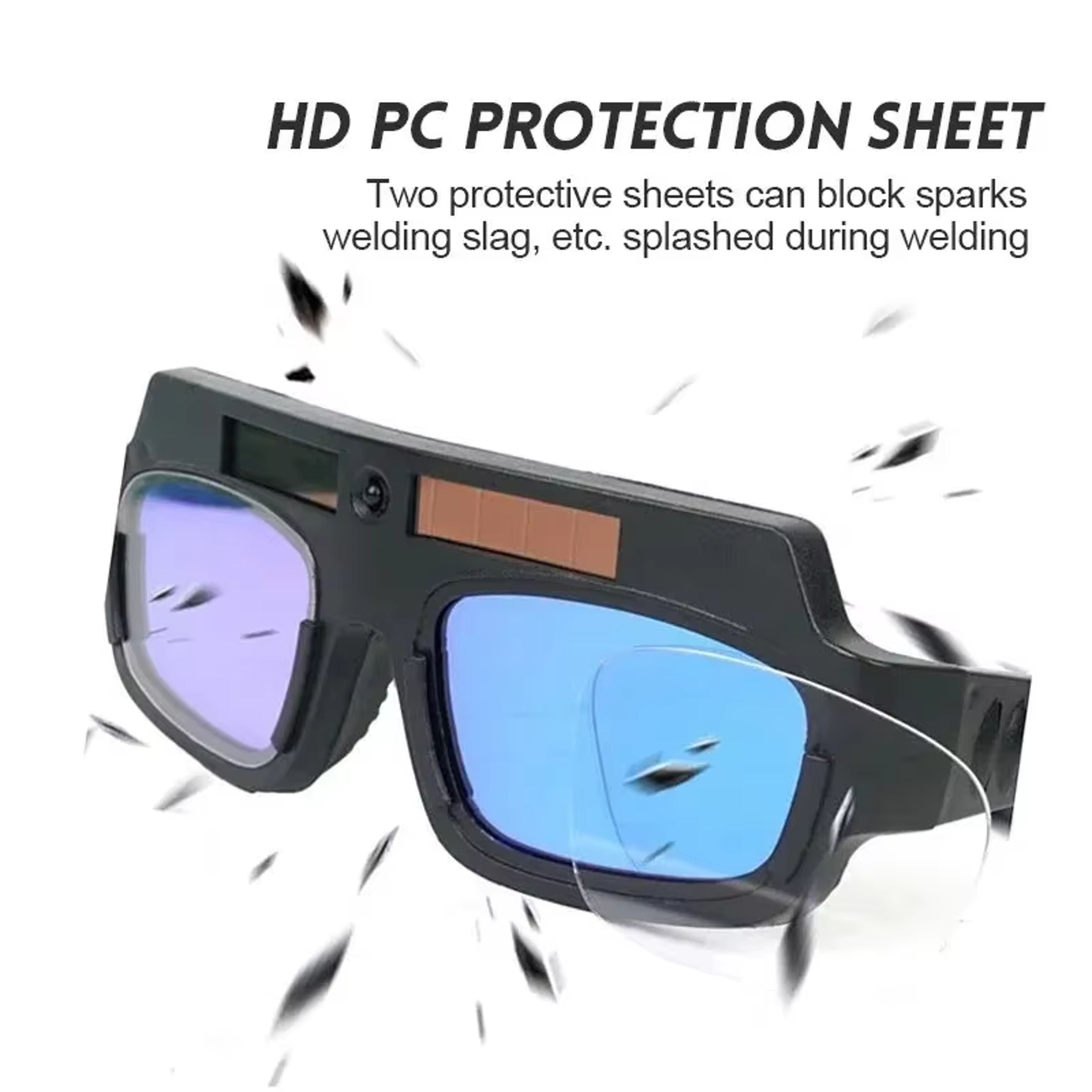Automatic Darkening Welding Glasses AntiGlare Eye Protection 2