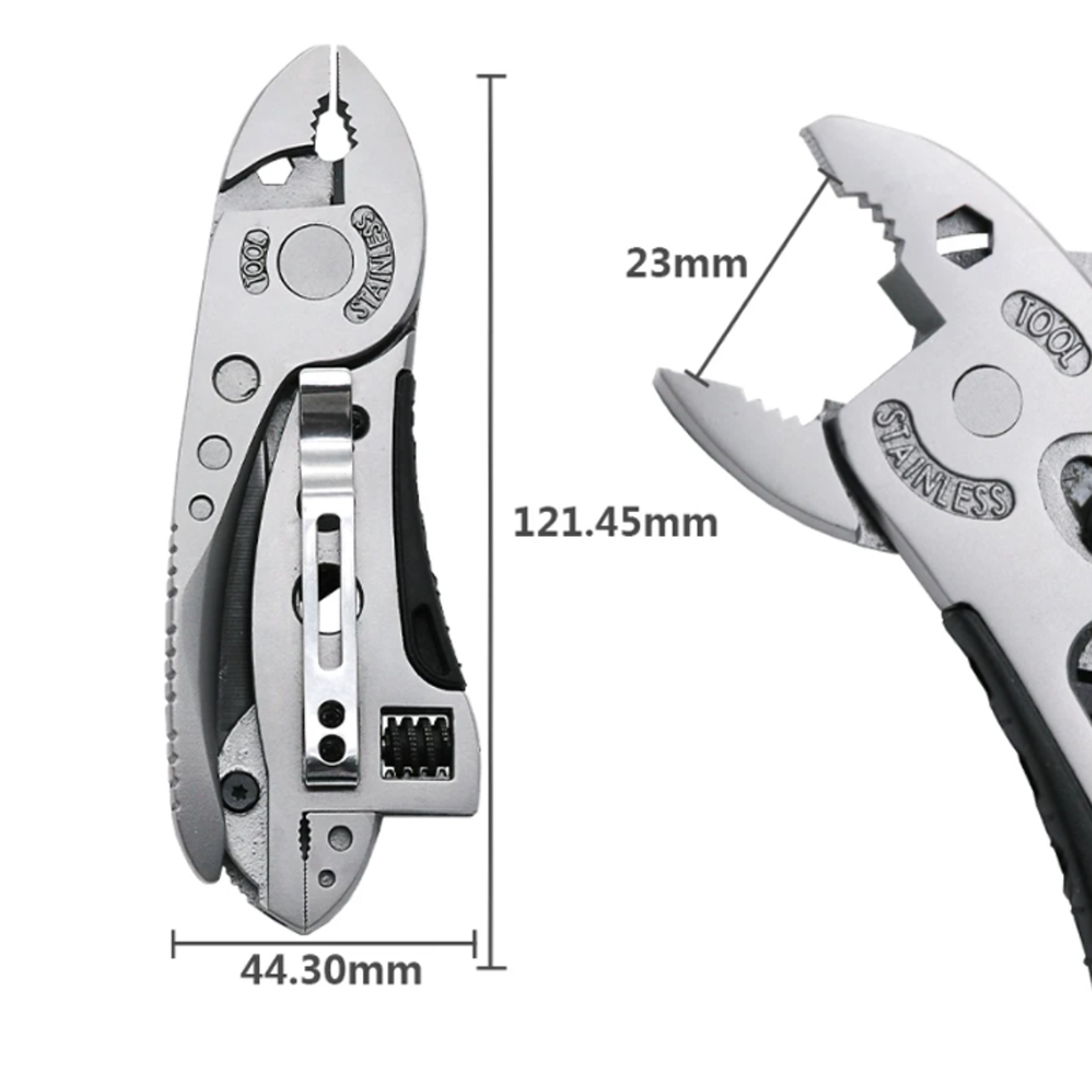 Multifunction Pocket Multitool Kit with Pliers & Screwdrivers – view 2