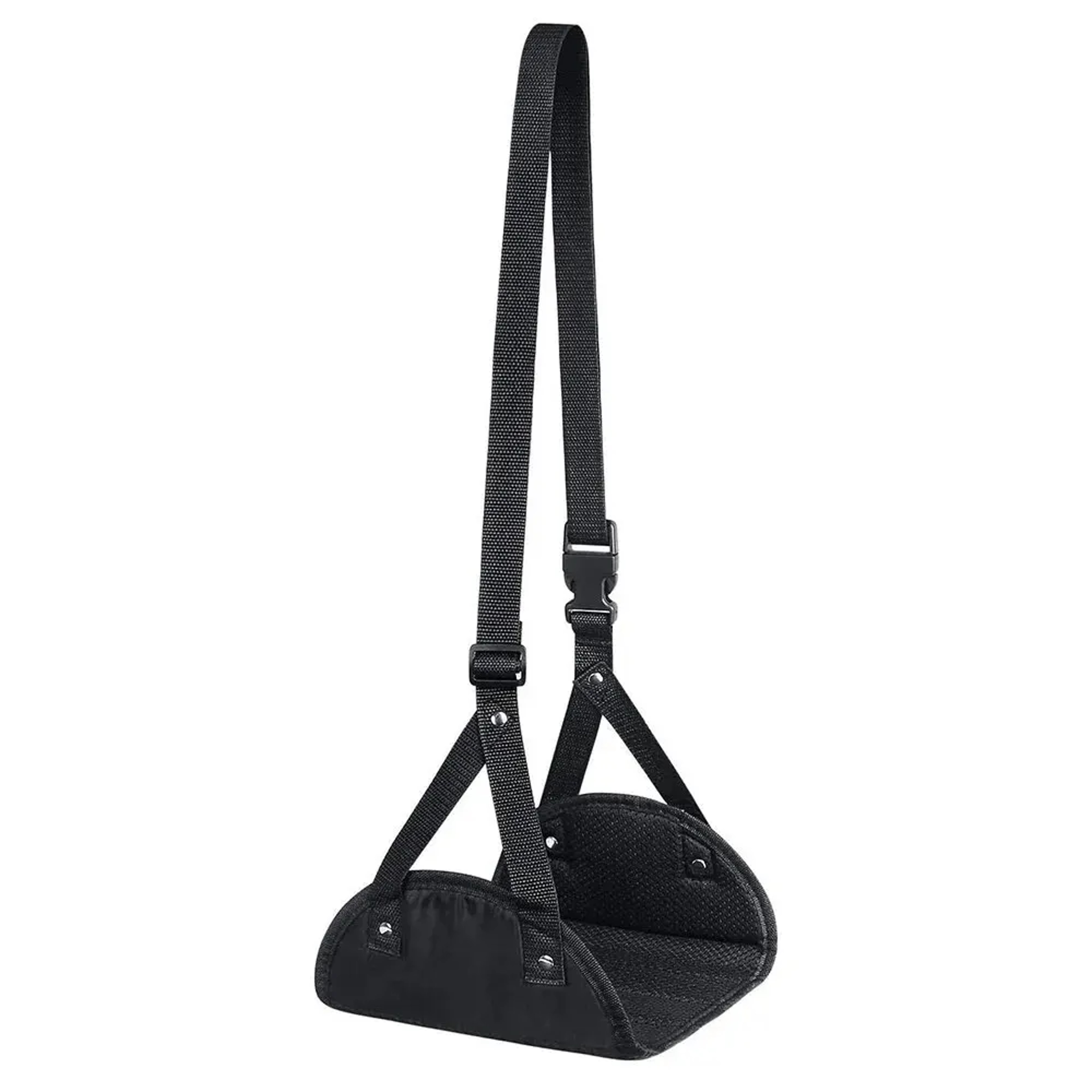 Portable Foot Hammock Travel Footrest Adjustable Airplane And Desk Comfort Rest 5