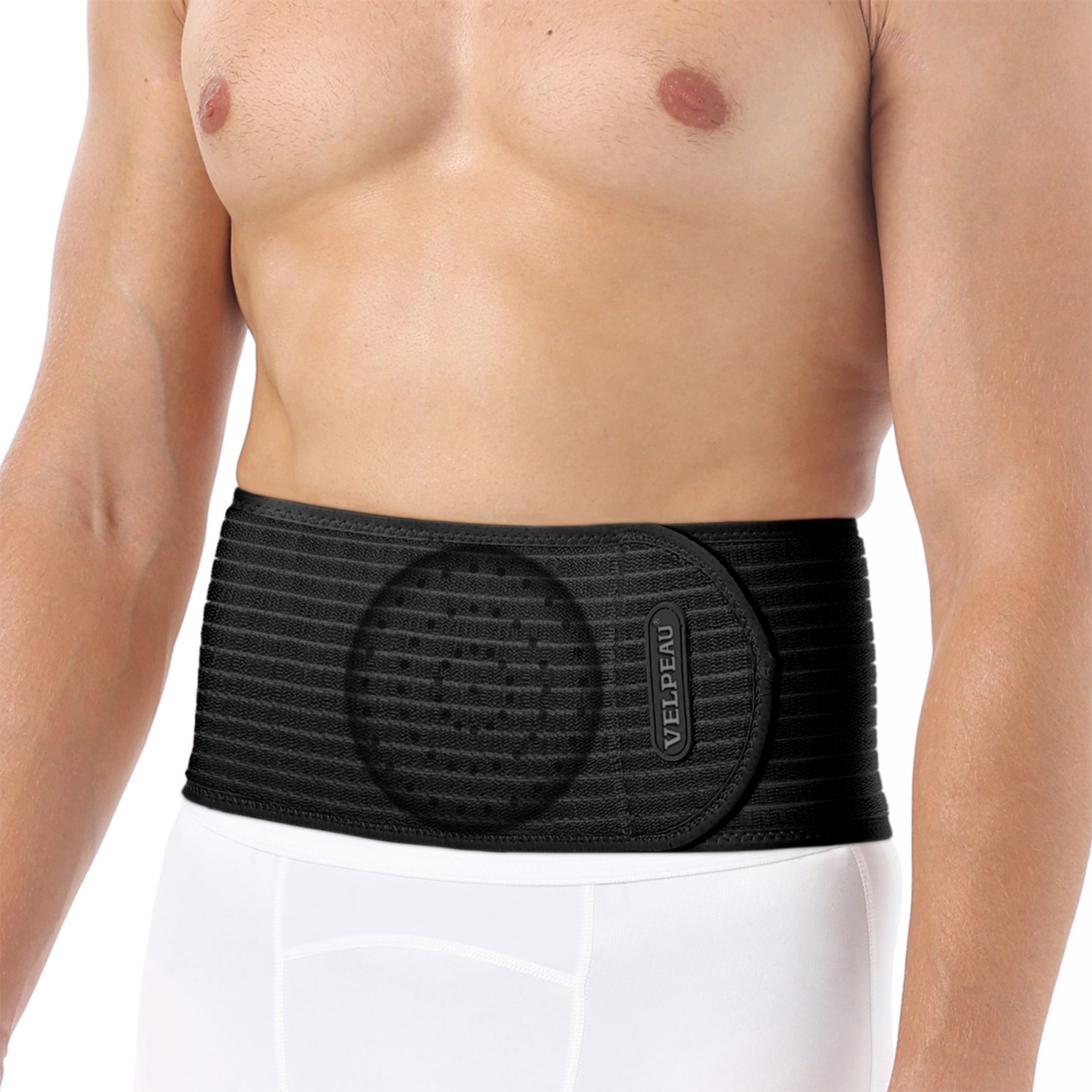 Abdominal Support Hernia Belt With Compression Pad For Epigastric  Belly Button Hernias 6
