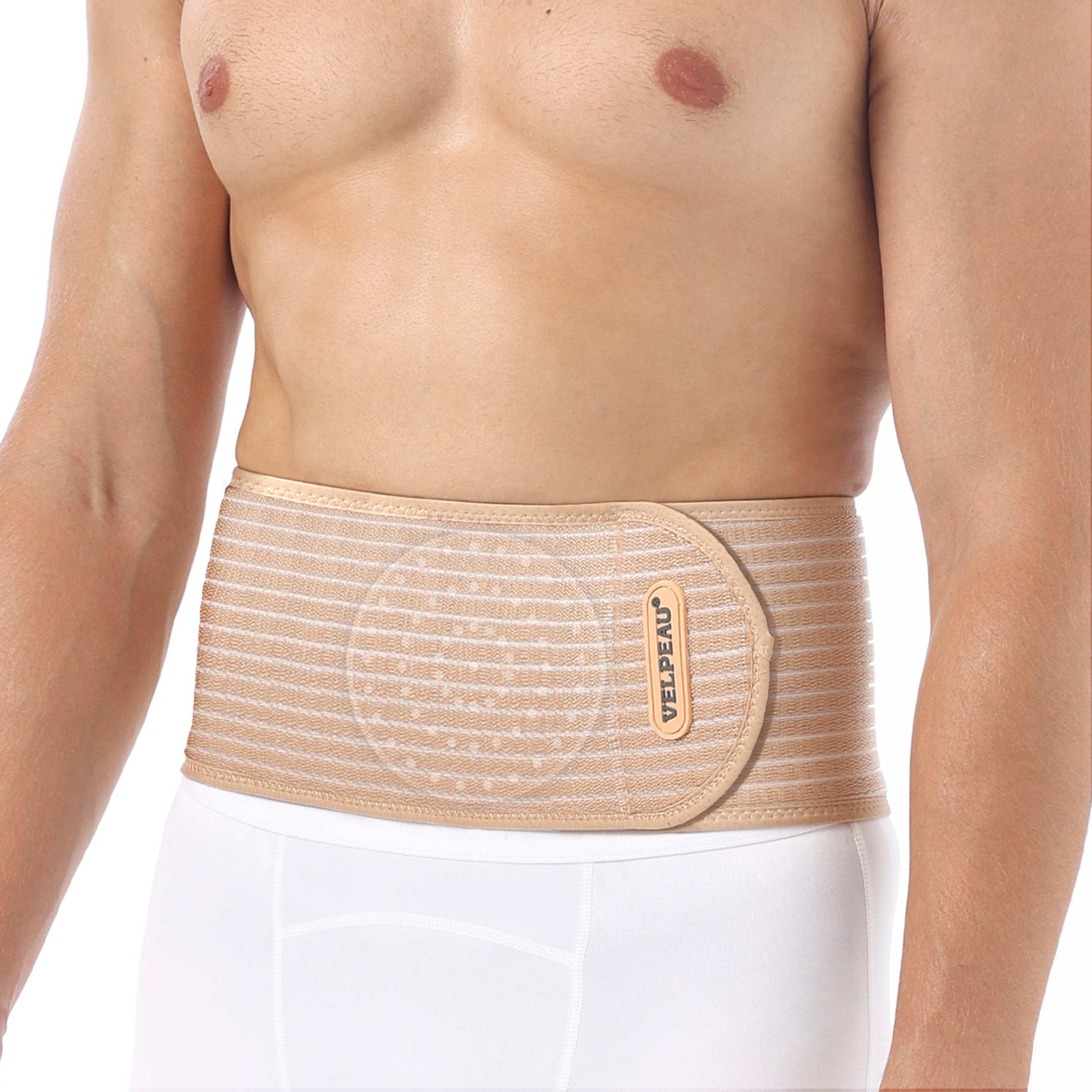 Abdominal Support Hernia Belt With Compression Pad For Epigastric  Belly Button Hernias 7