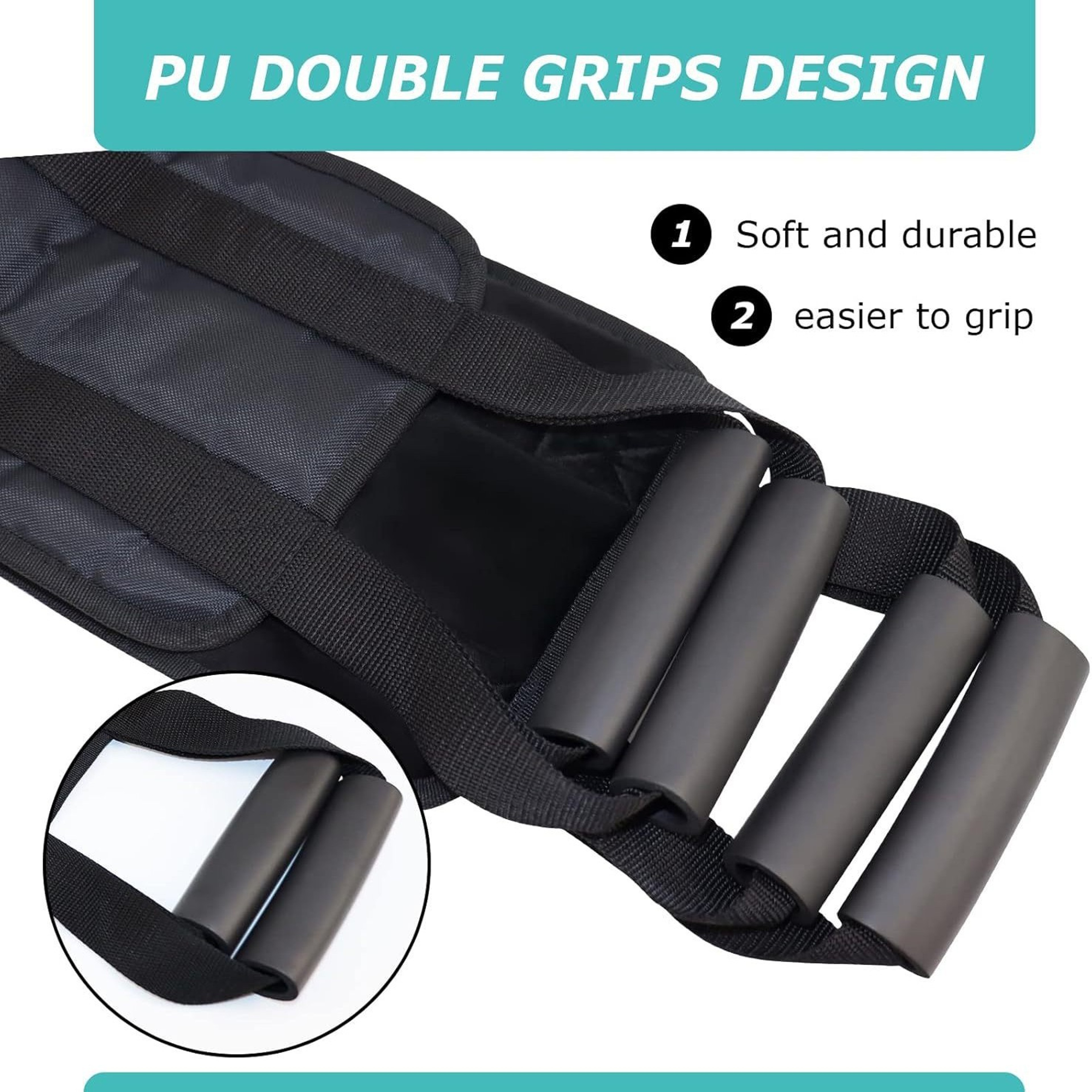 Patient Transfer Belt With Handles For Safe Mobility Support And Bed Turning Assistance 3