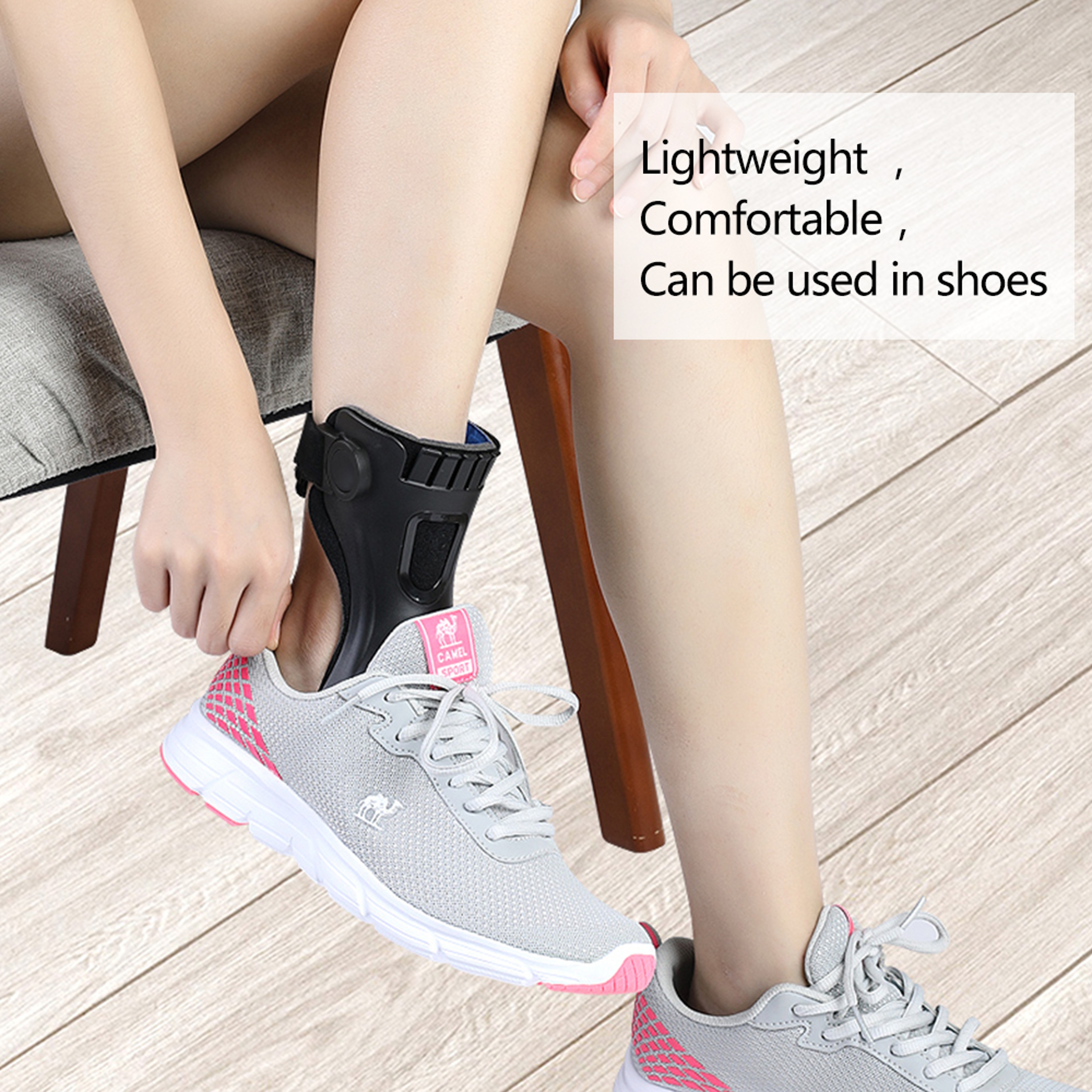 Dynamic Foot Drop Brace With Inflatable Airbag Ankle Support Orthosis For Stroke Rehabilitation 1