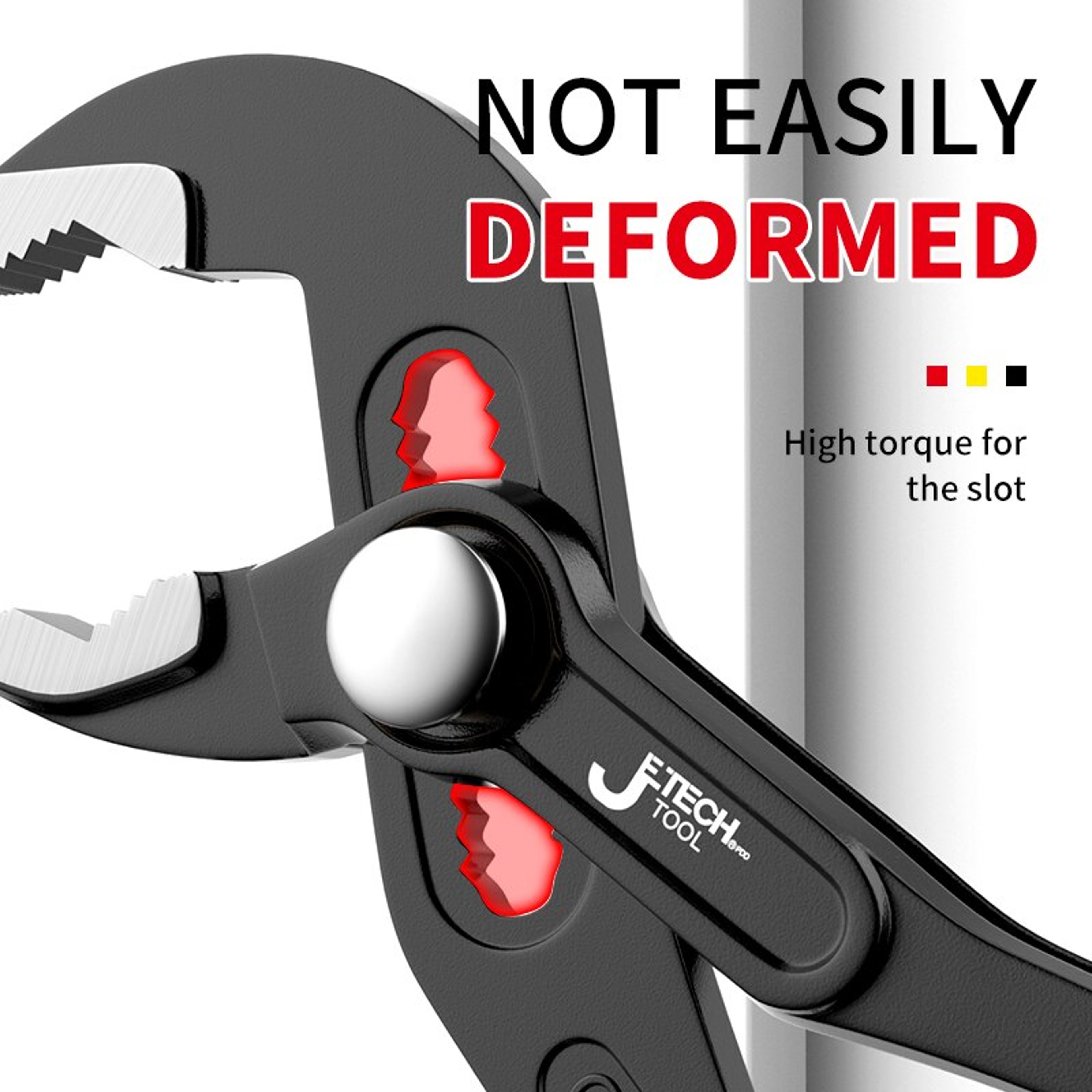 Water Pump Pliers Quick-Release Adjustable Pipe Wrench for Plumbing, Multi-functional Household Hand Tools – view 3