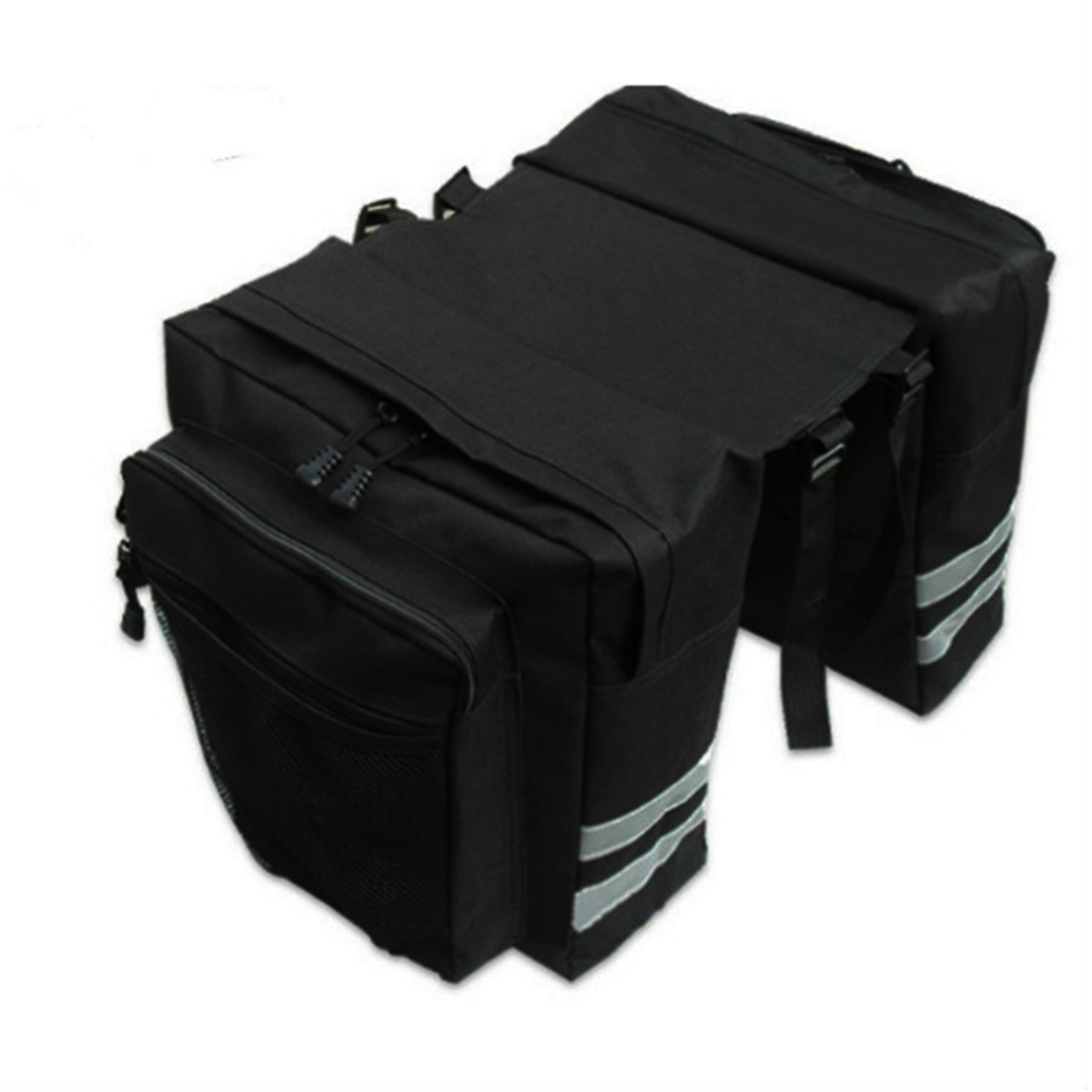 Durable Bicycle Carrier Bag For Rear Rack Double Side Cycling Trunk Bag For Travel 6