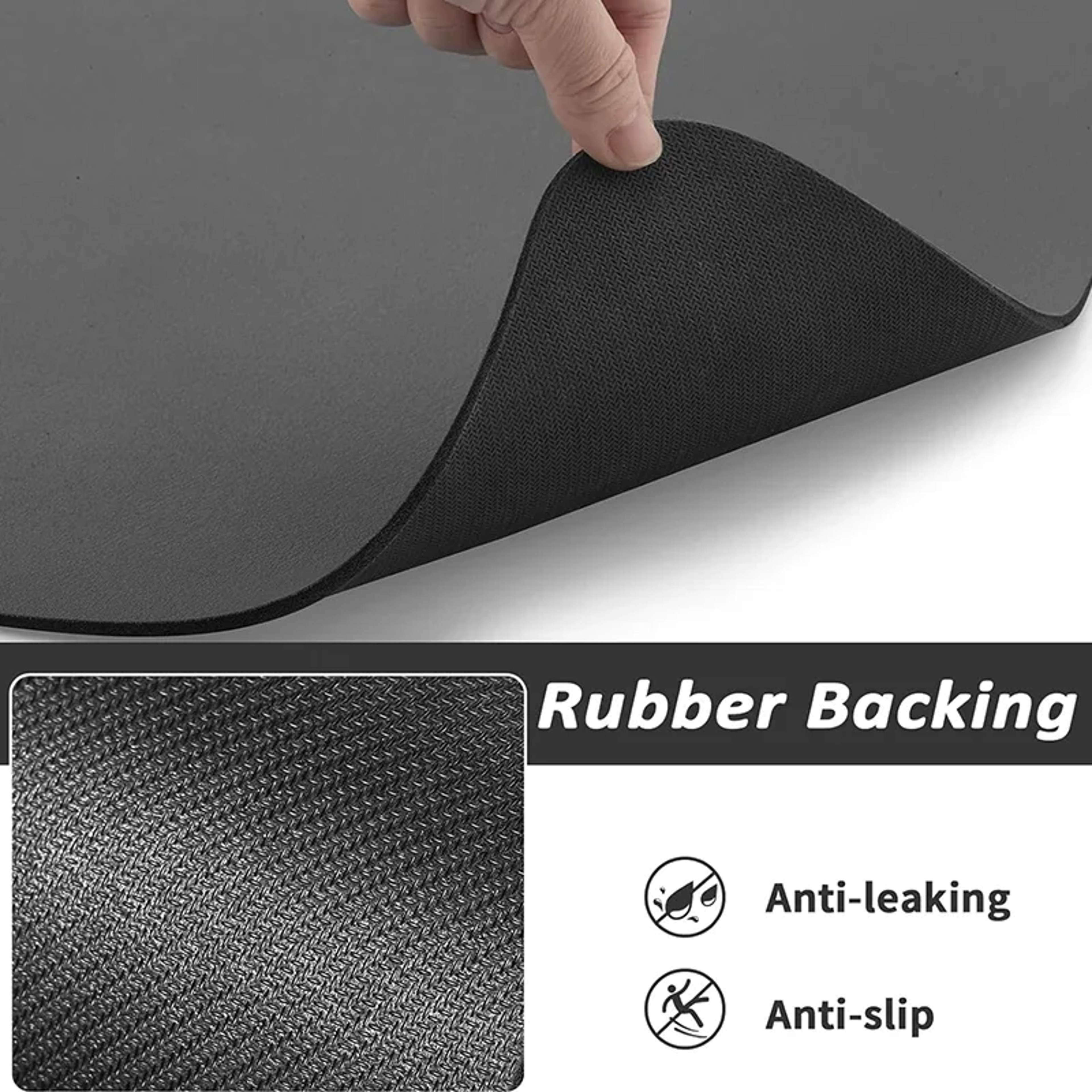 Absorbent Pet Feeding Mat For Dogs And Cats  Quick Dry Easy To Clean Placemat For Messy Drinkers 4