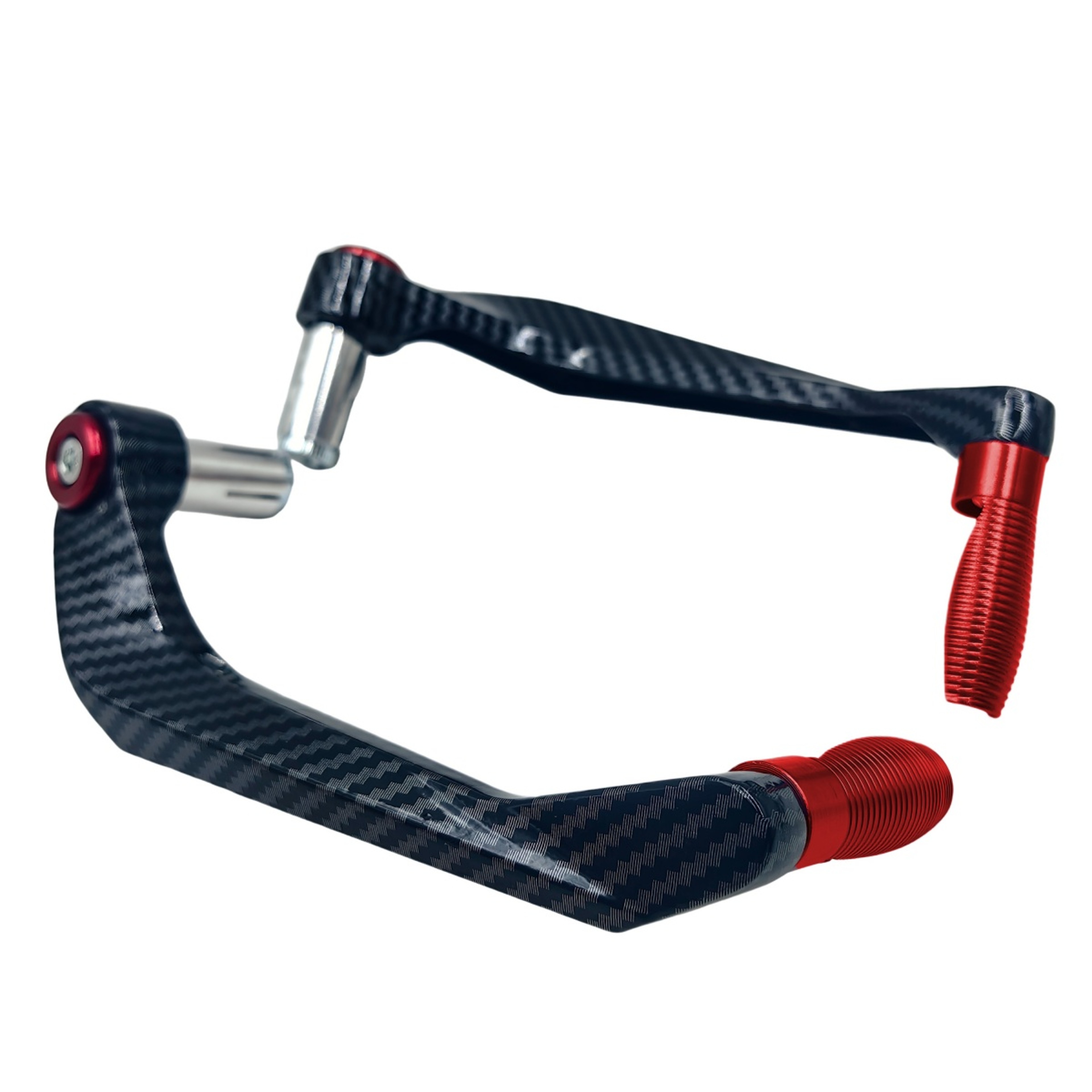 Motorcycle Aluminum Handlebar Brake & Clutch Lever Handguard Shield and Protector Gear Modification Accessories – view 2