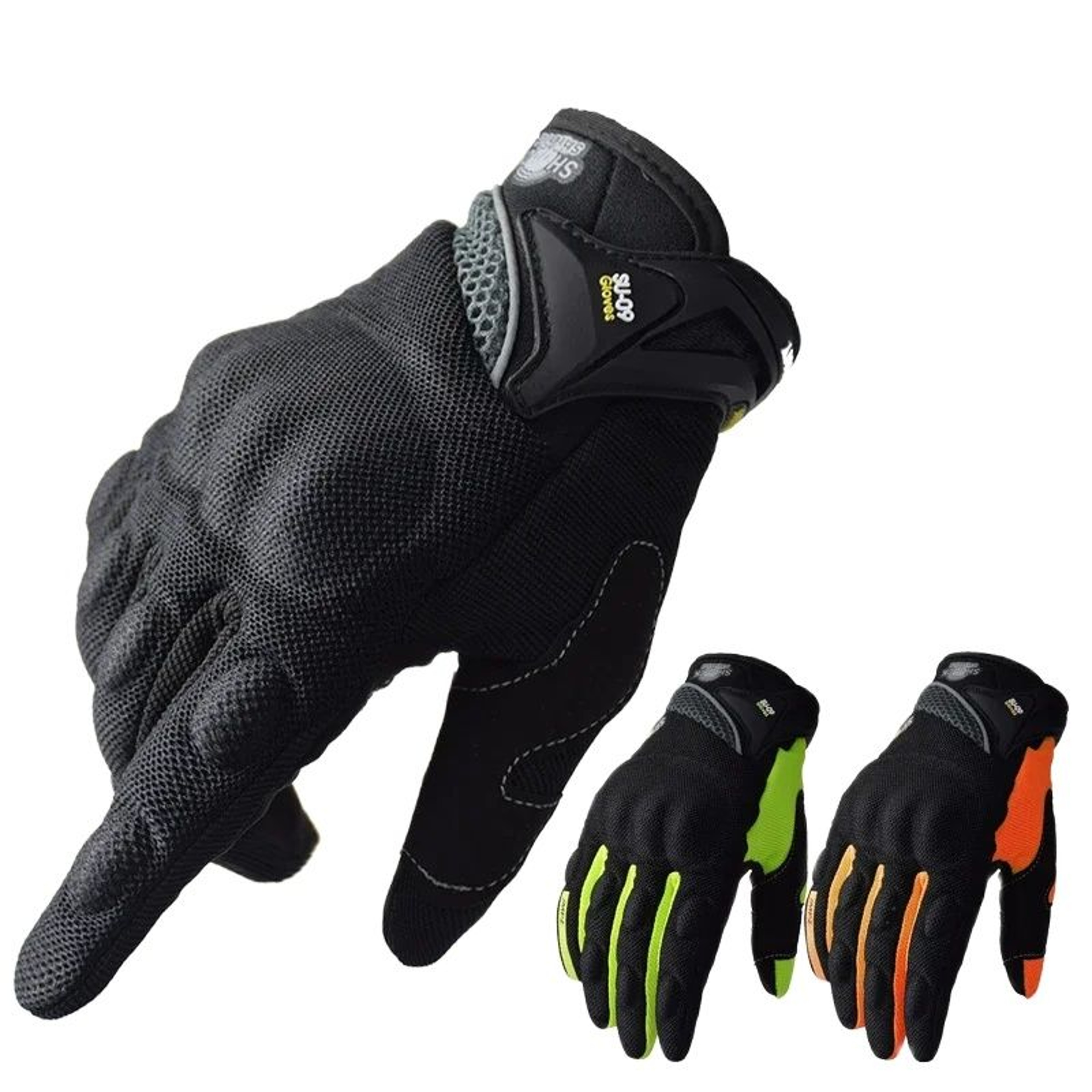 Breathable Full Finger Racing Motorcycle Gloves Stylish Antiskid  Durable Protection For Riders 0