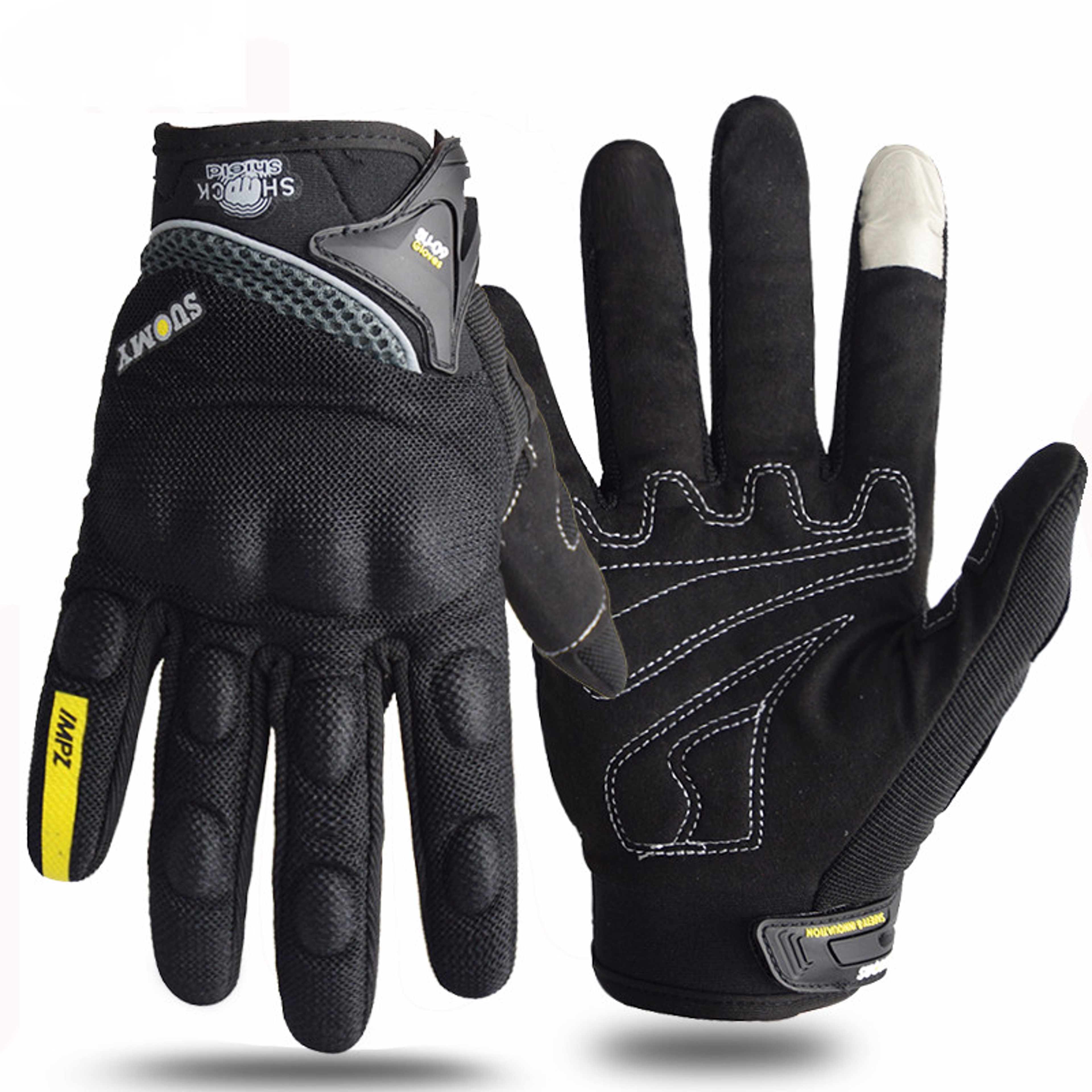 Breathable Full Finger Racing Motorcycle Gloves Stylish Antiskid  Durable Protection For Riders 1