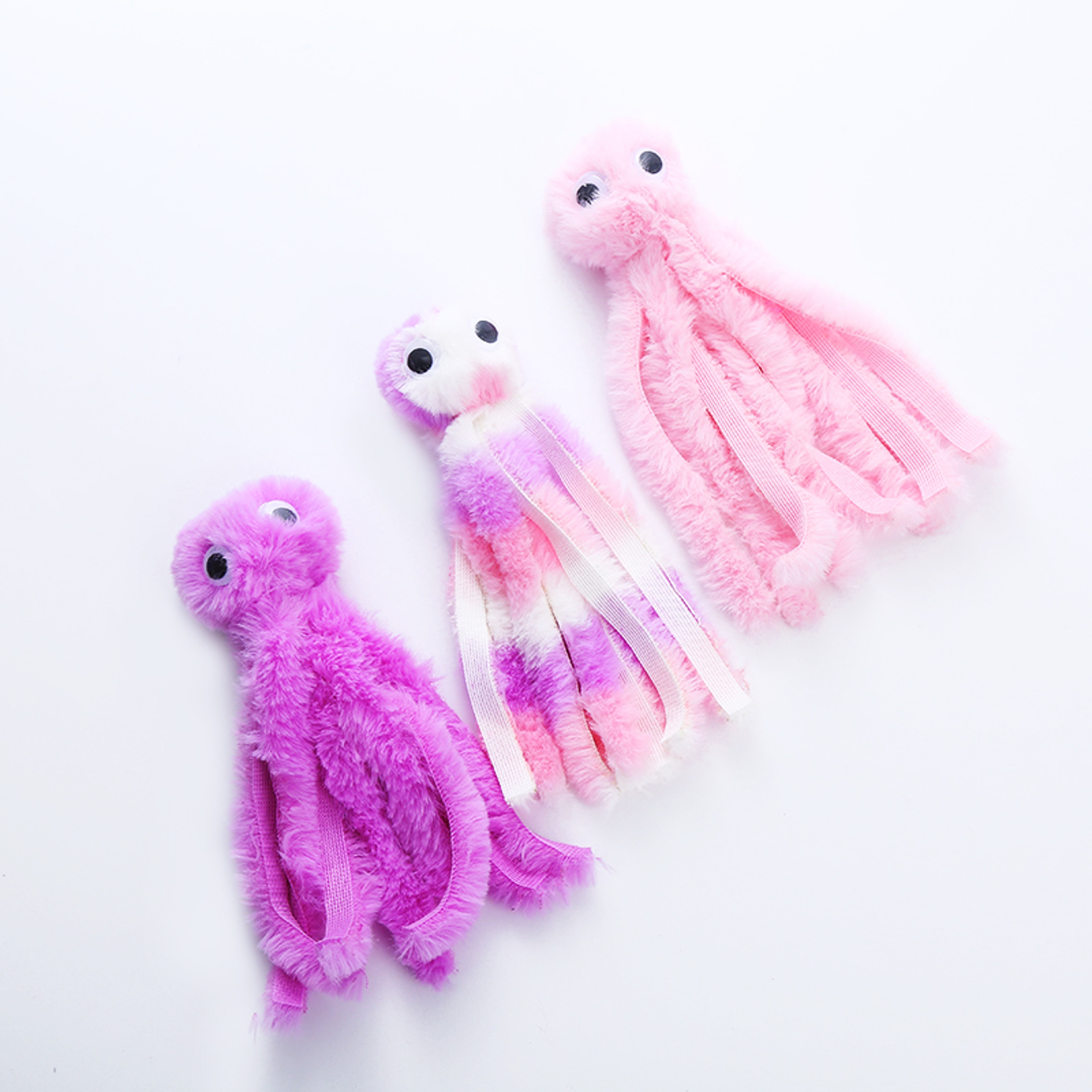 Interactive Octopus Plush Cat Toy Bite-Resistant & Teeth Cleaning – view 2