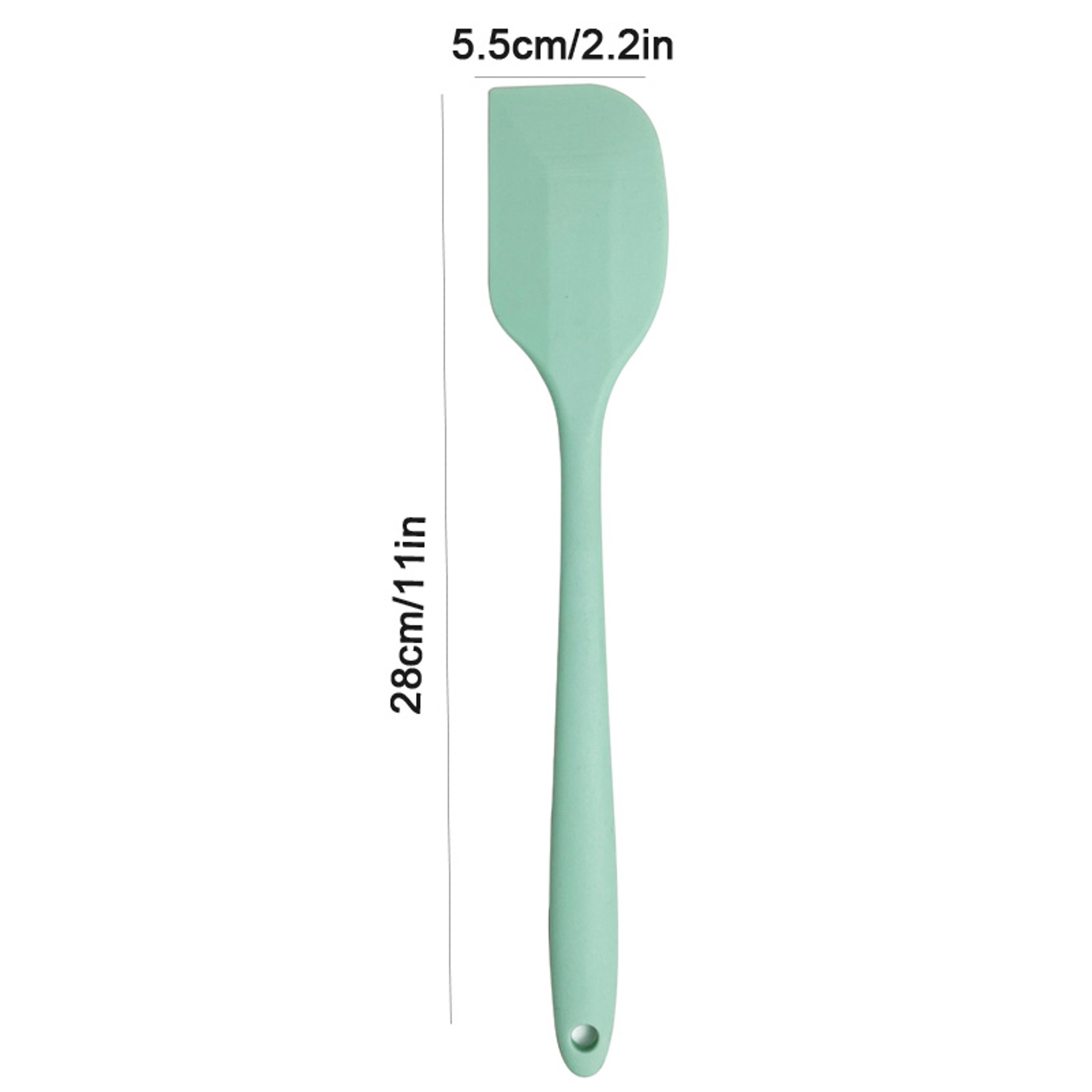 Silicone Cream Spatula Set NonStick  HeatResistant Baking Tool For DIY Cakes  Kitchen Use 5