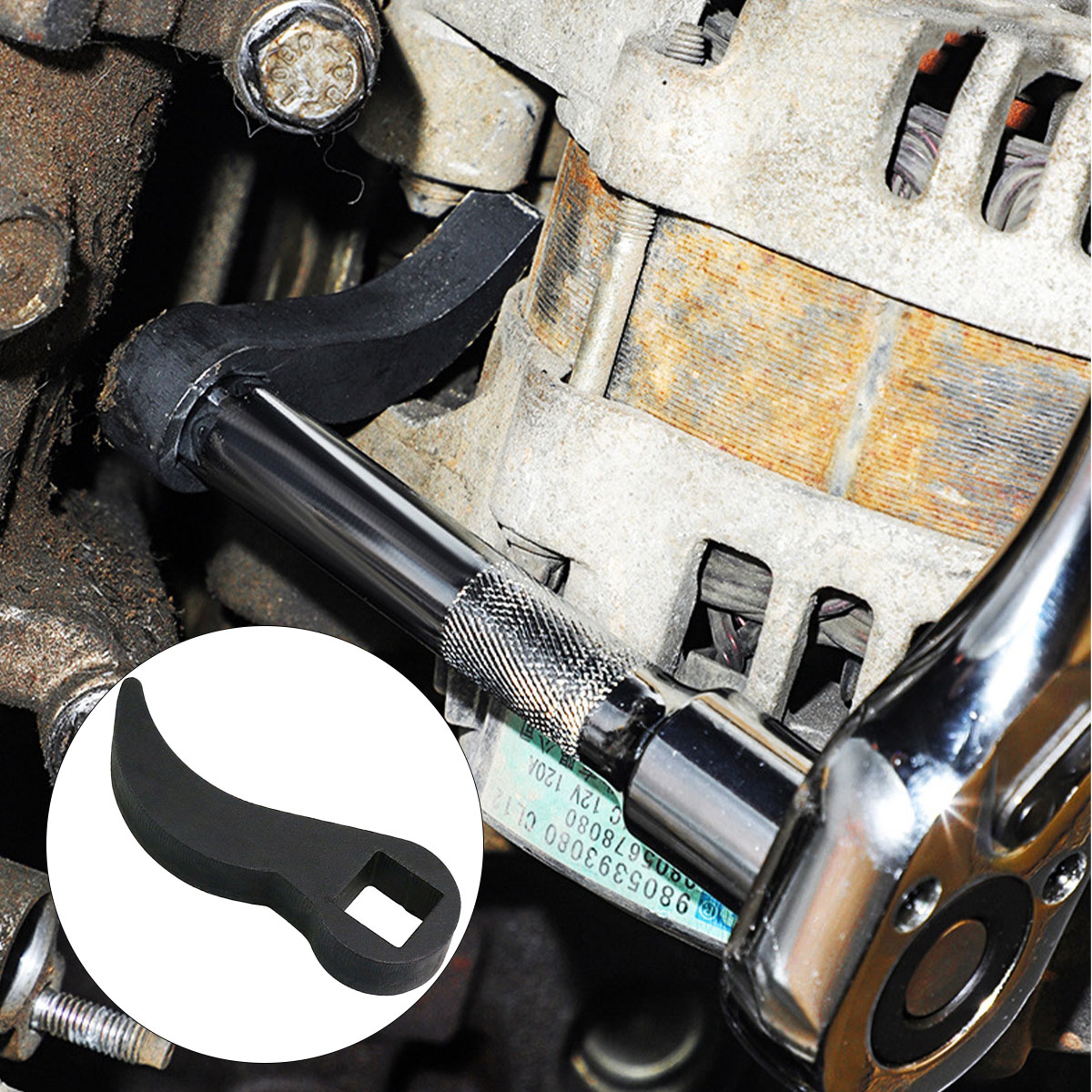 Half Axle Disassembly Tool For Openend Wrenches Drive Pry Bar Adapter For Axle Repair 0