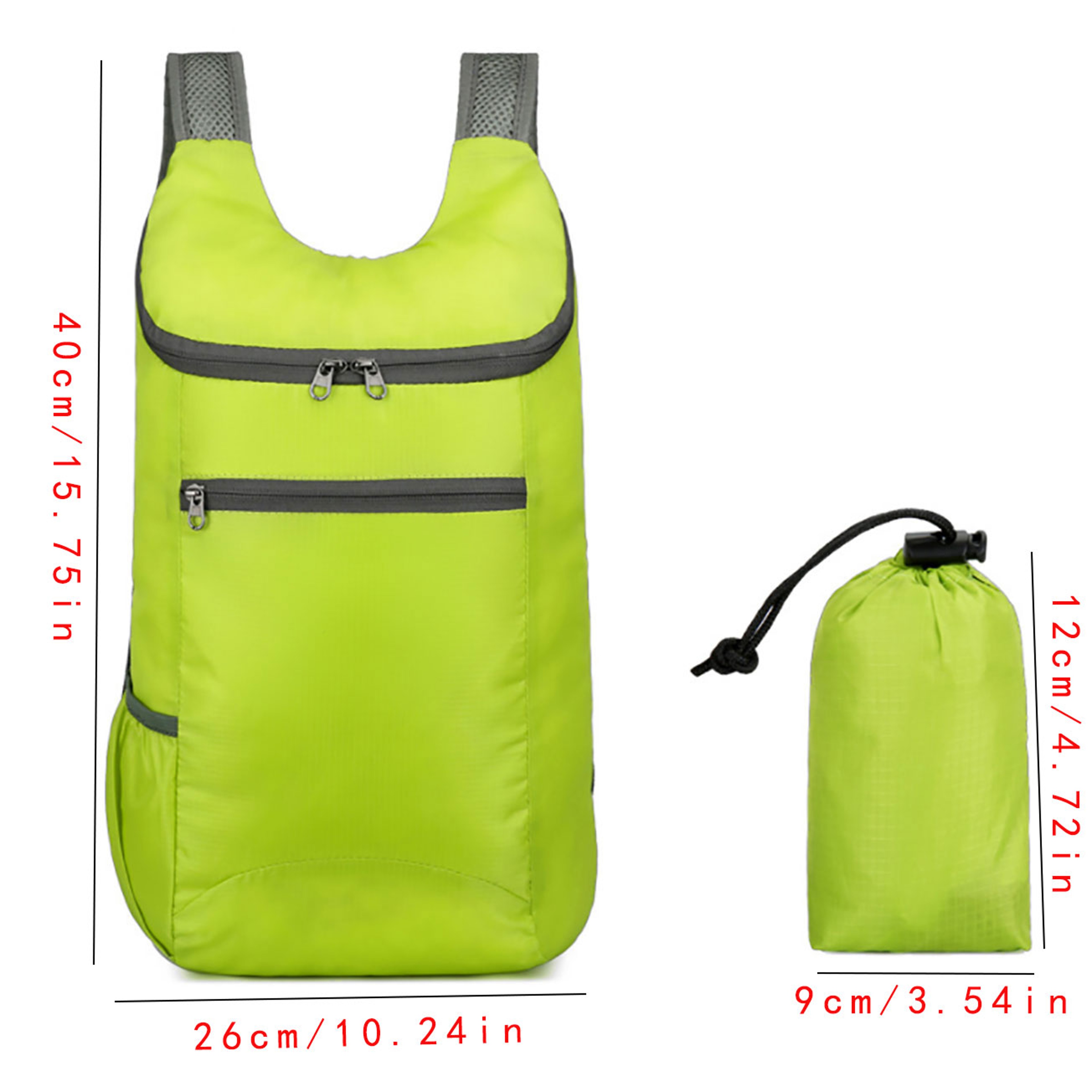 Foldable Waterproof Travel Backpack Lightweight TearResistant Large Capacity For Business  Sports 8