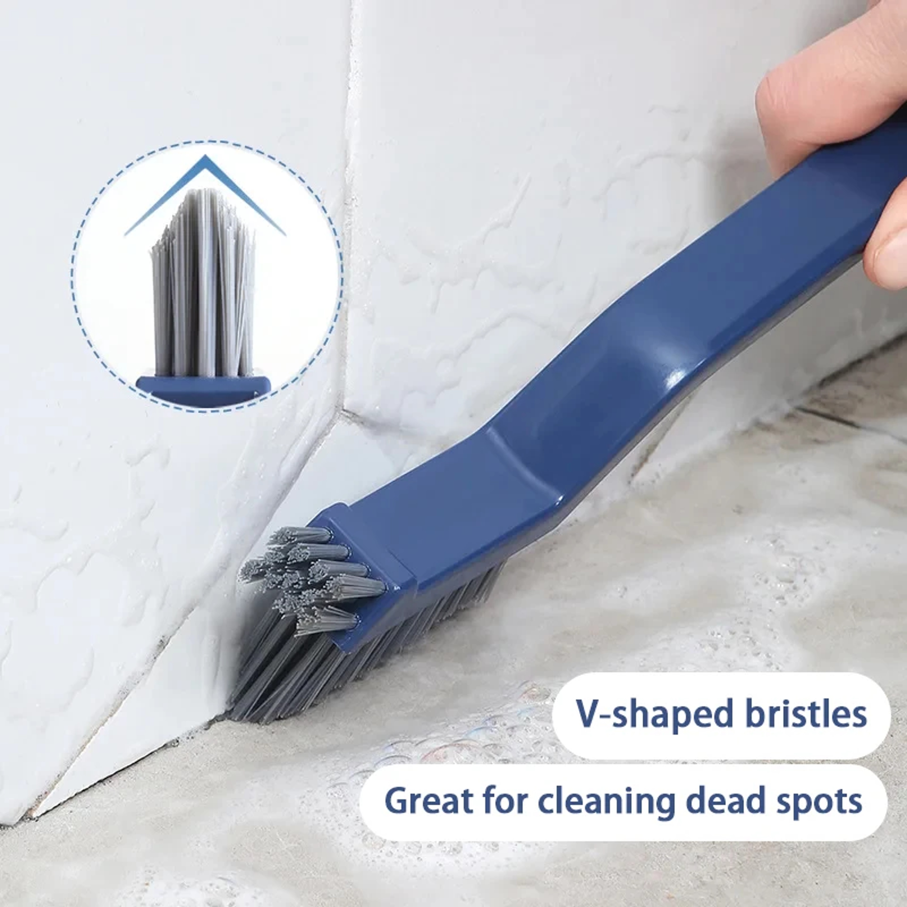 Multipurpose Cleaning Brush For Corners And Gaps Ideal For Bathroom  Floor Tiles 0