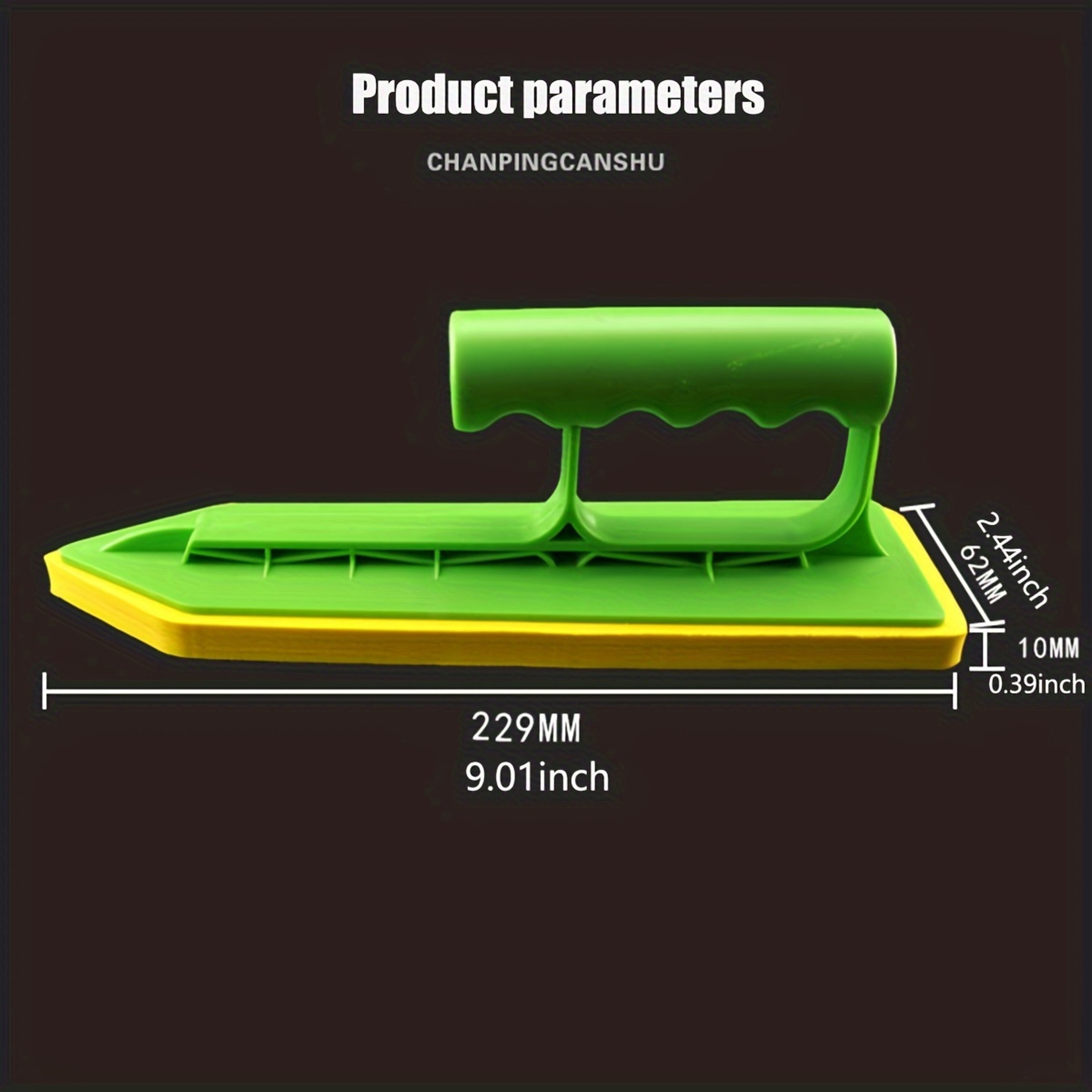 Sponge Foam Float Trowel for Grout, Stucco, and Tile Seam Scraping Multi-Function Beauty Tool. – view 2