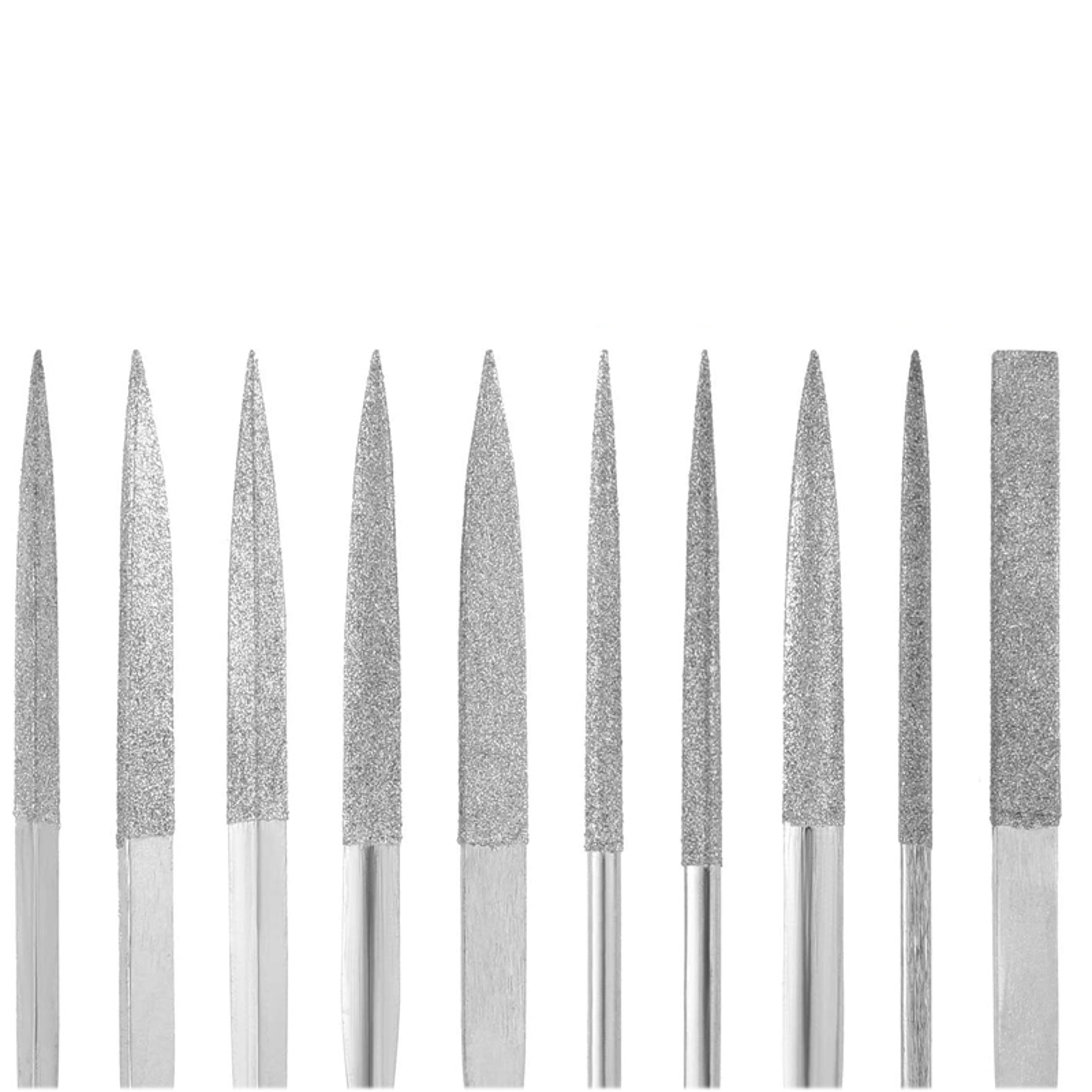Mini Diamond Needle File Set for Stone, Glass, Metal Carving, and Crafting – view 4