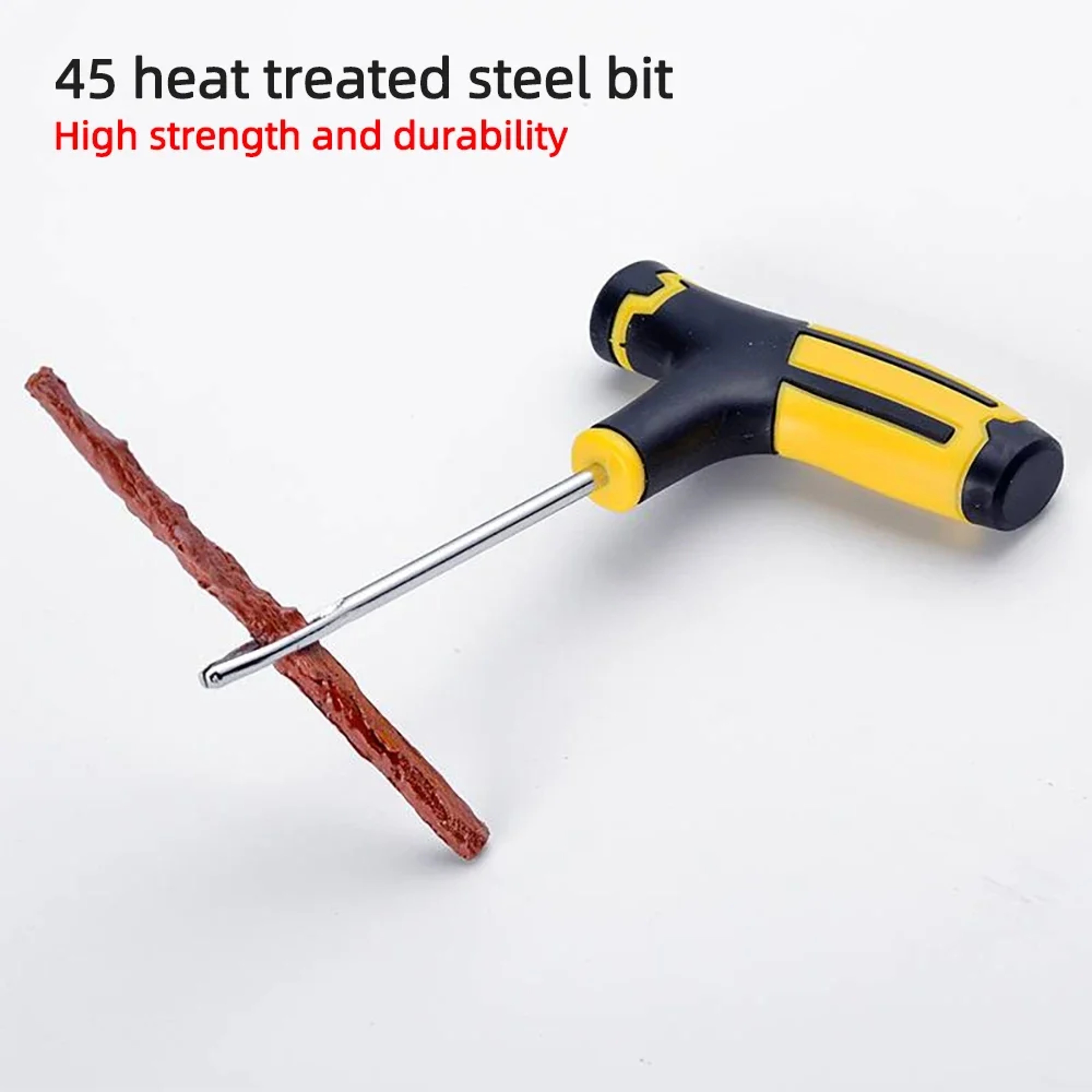 Car Tire Repair Kit Universal Emergency Puncture Plug Tools With Tyre Strips  Glue 1