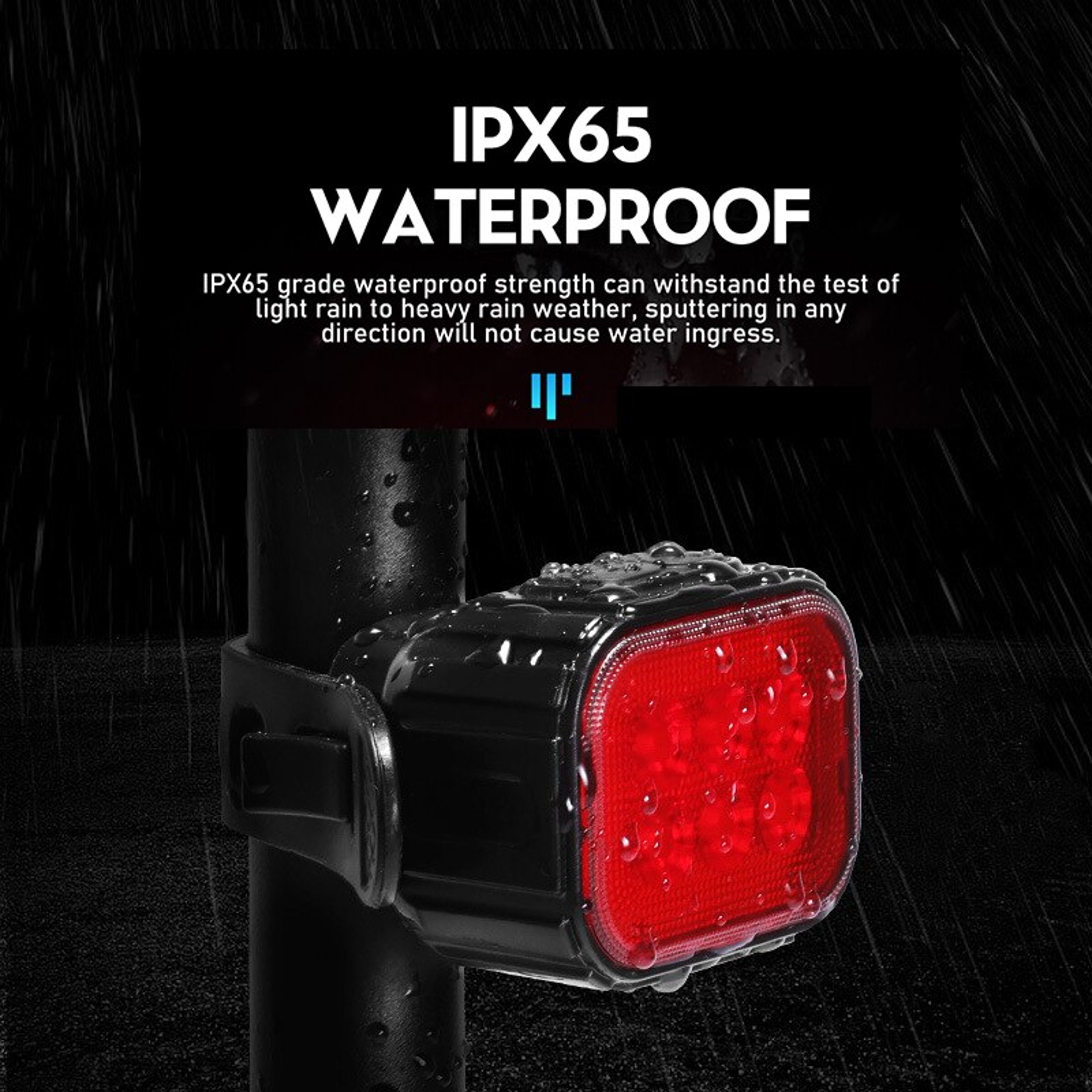 Bicycle LED Light Set Front  Rear USB Rechargeable Cycling Lights For MTB  Road Bikes 5