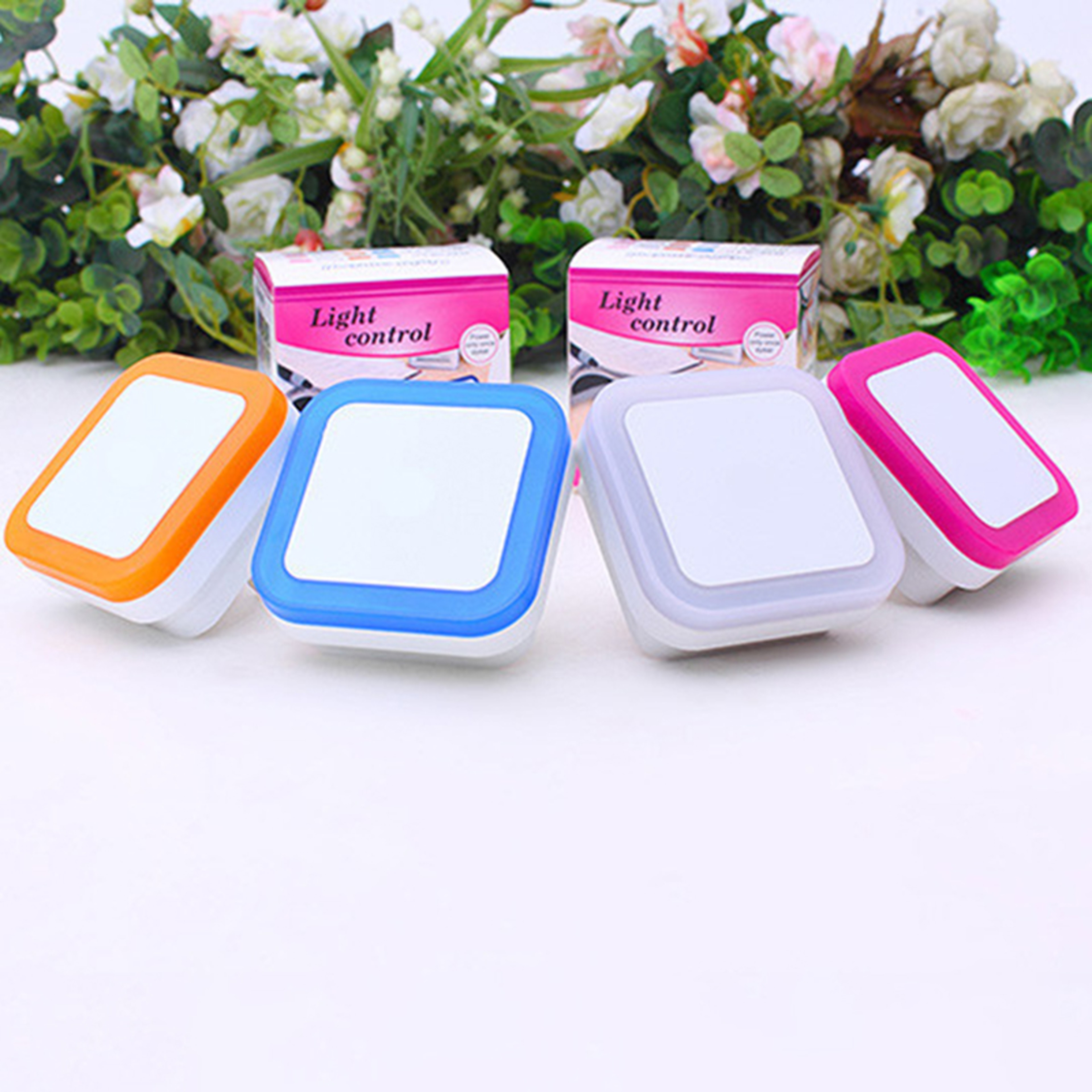 Wireless LED Night Light With Sensor Mini US Plug Night Light For Bedroom Living Room  Kids Rooms 3