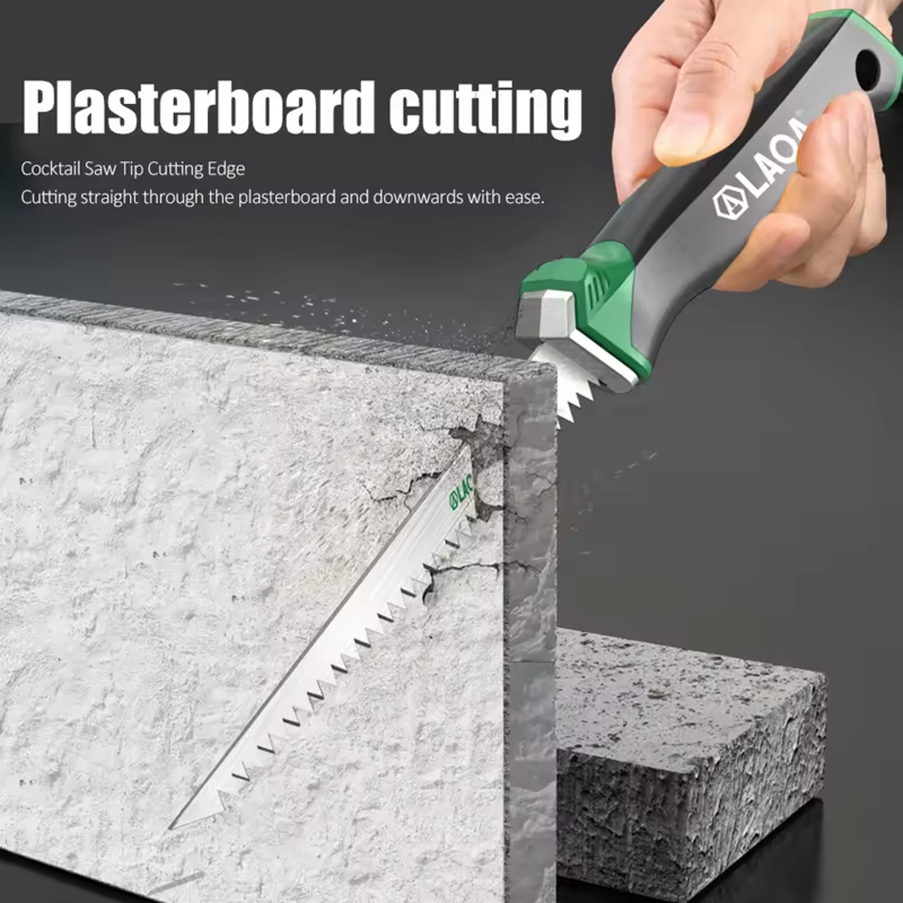 Handheld Manual Saw for Woodworking and Garden Tasks Versatile Wall Panel & Gypsum Board Cutter – view 3