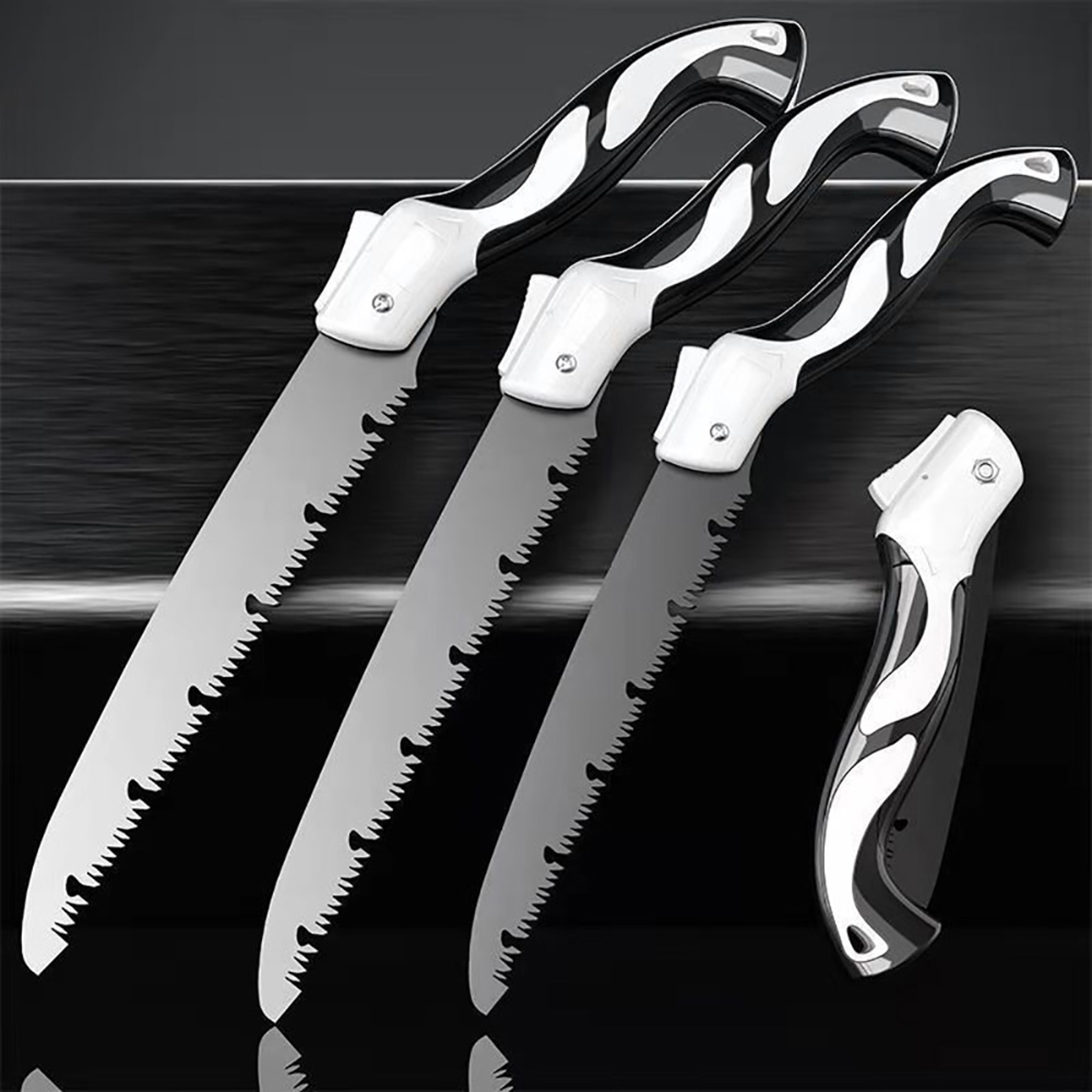 Folding Wood Saw For Outdoor  Garden Compact Sharp Camping And Woodworking Tool 1