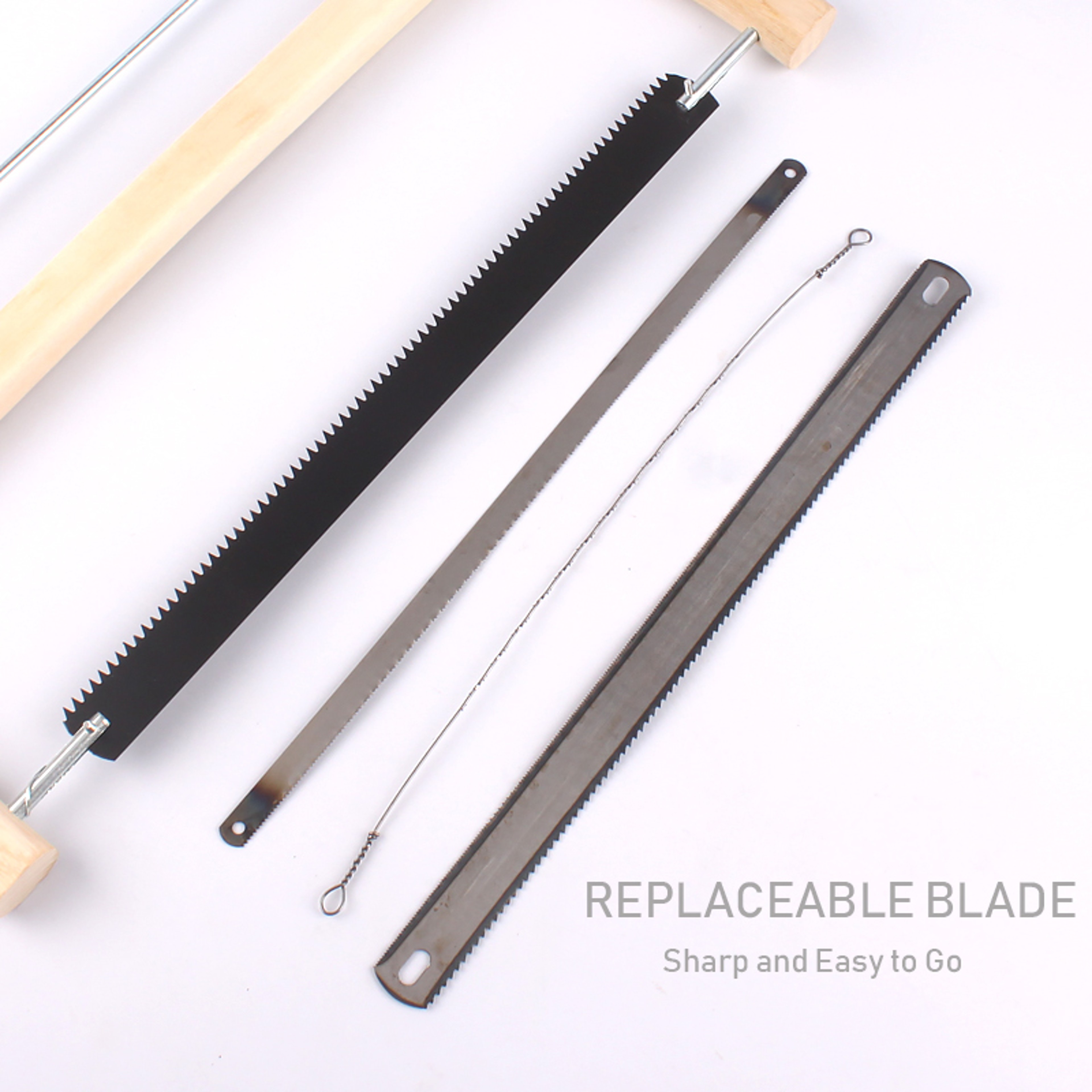Frame Saw Blade with Replacement Blades for Woodworking Precision Wood Cutting Tool – view 5