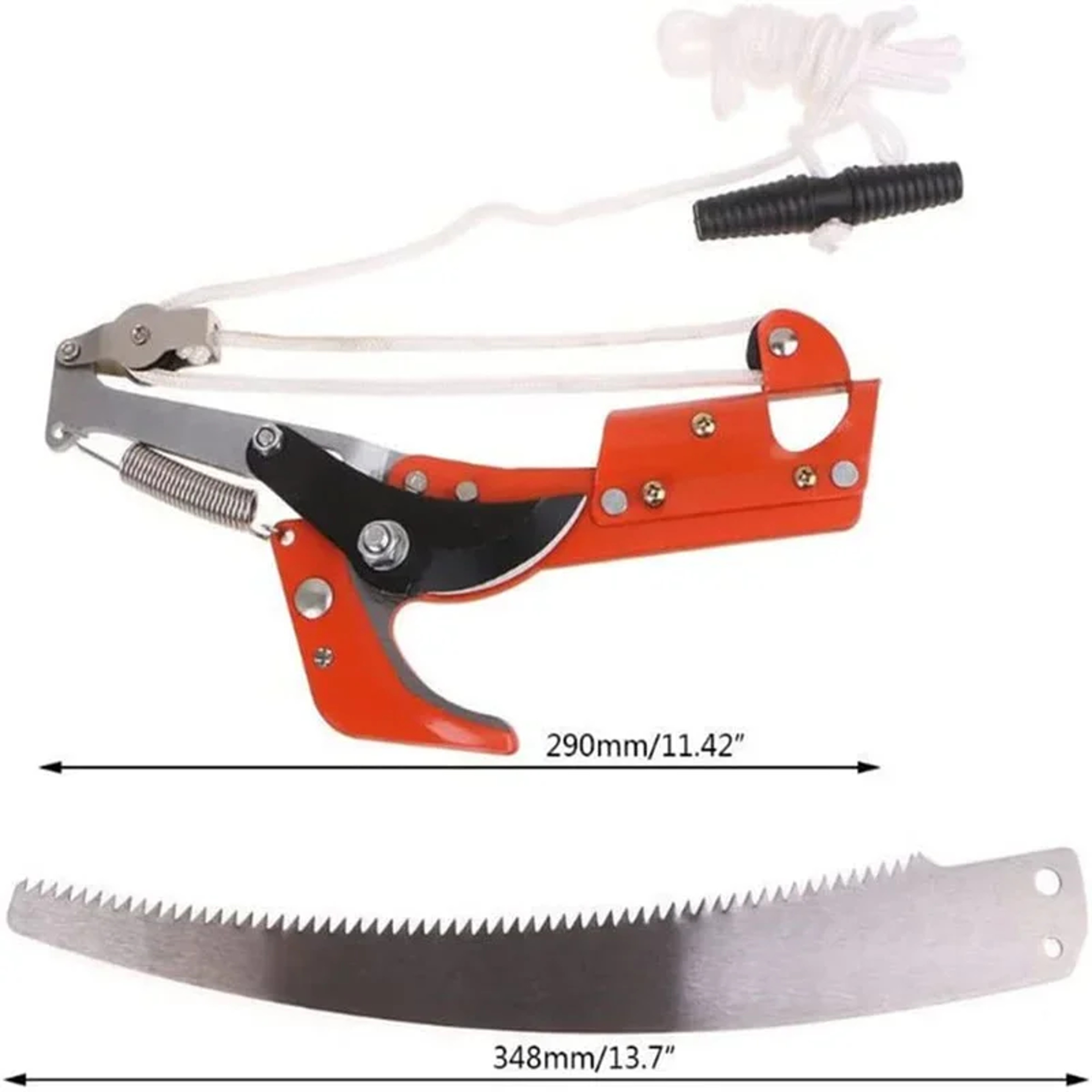 Extendable Tree Pruner Saw Outdoor Pruning Shears with High Branch Scissors and Garden Tree Trimmer – view 4