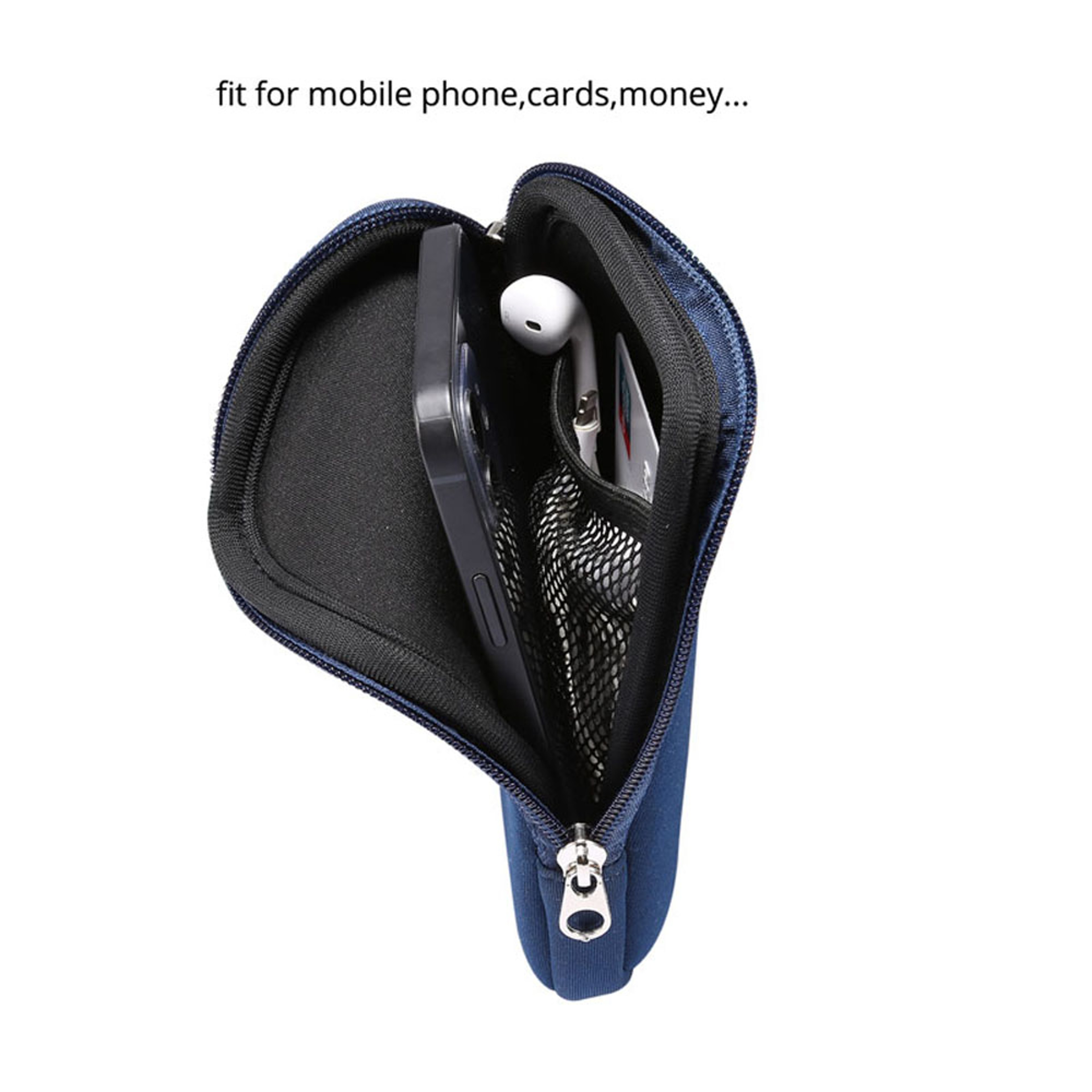Universal Crossbody Phone Bag Shockproof Mobile Pouch With Adjustable Shoulder Strap 2