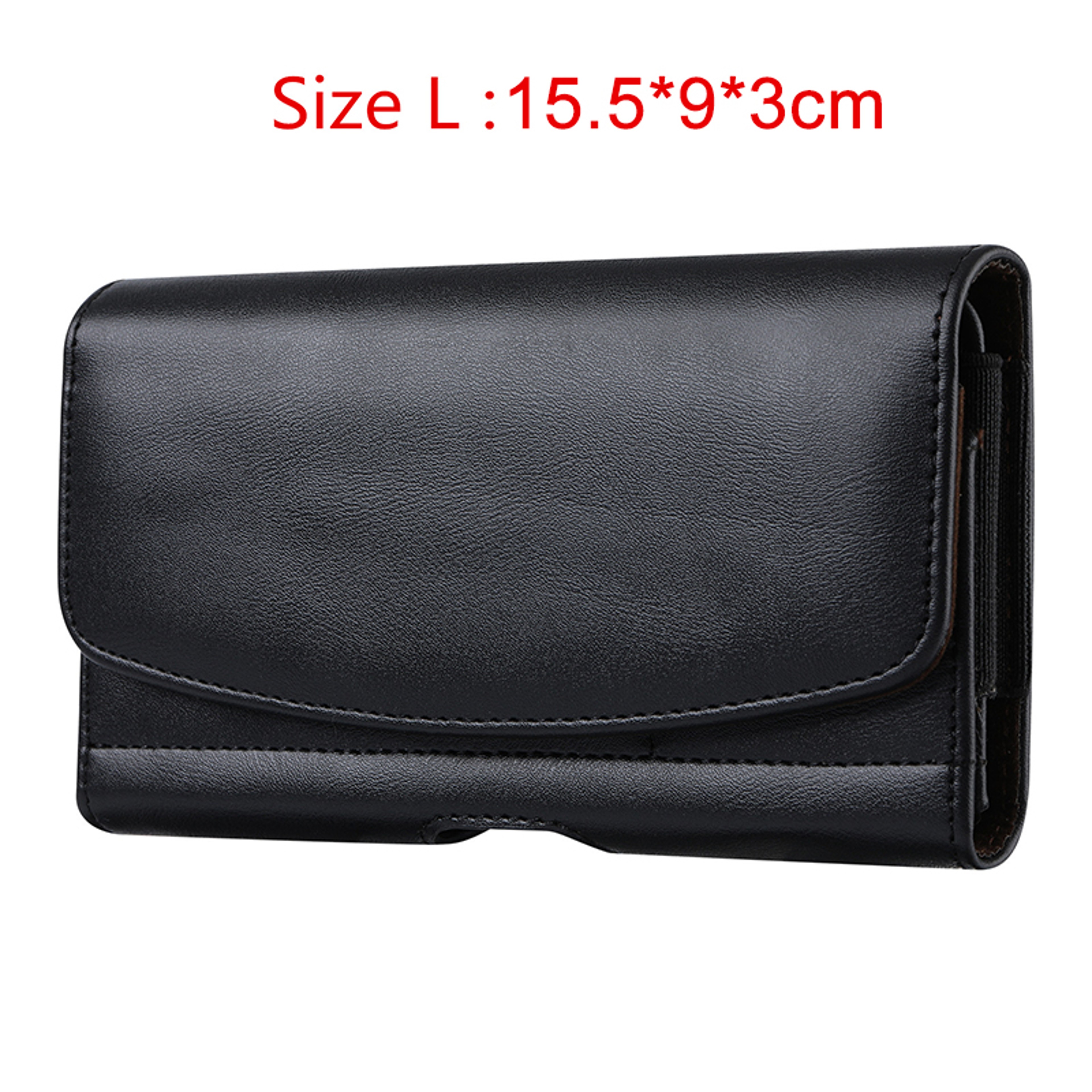 Premium Leather Phone Holster Belt Case For Men Secure Waist Pouch 6