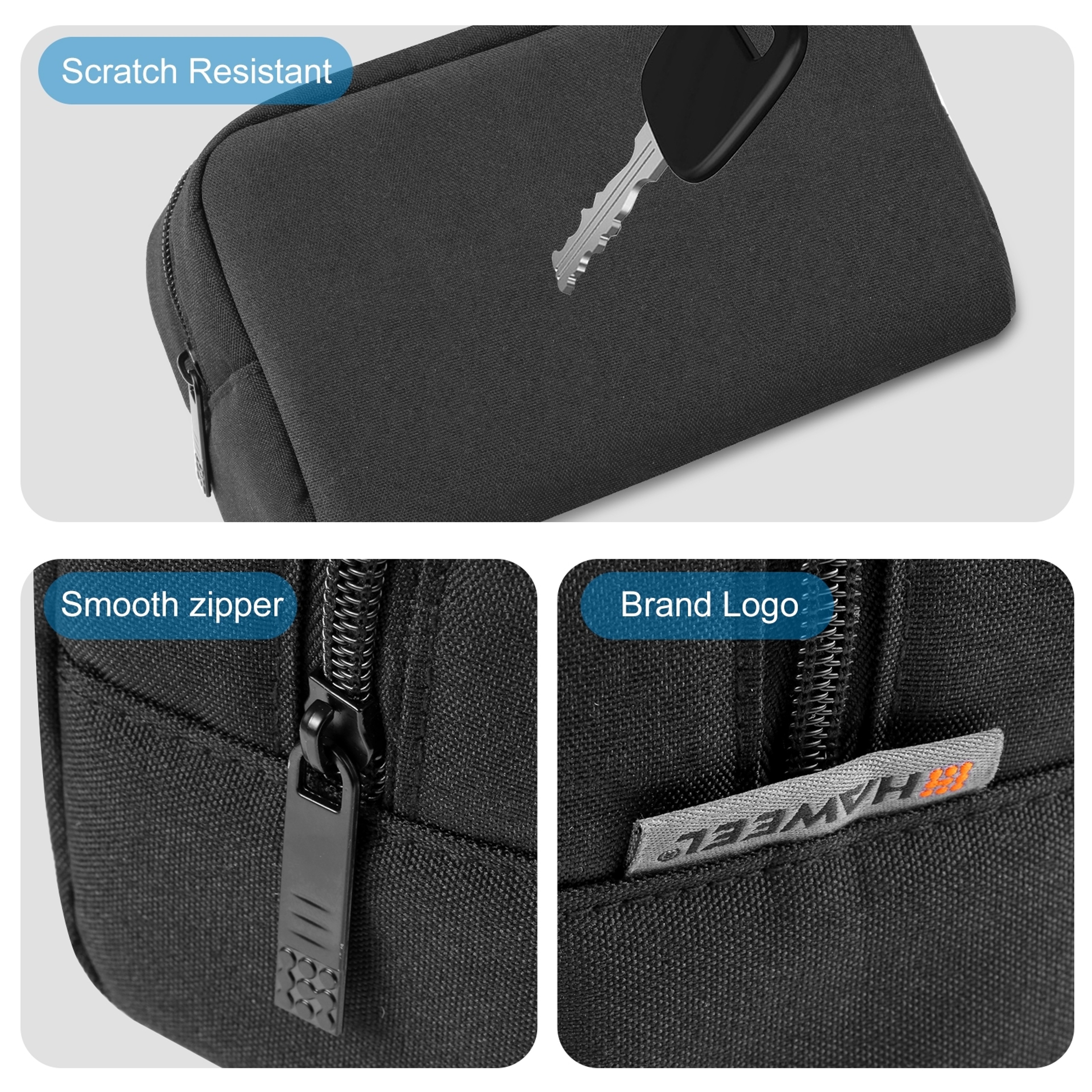 Portable Electronics Organizer Bag Travel Tech Organizer For Cables Chargers Gadgets 2