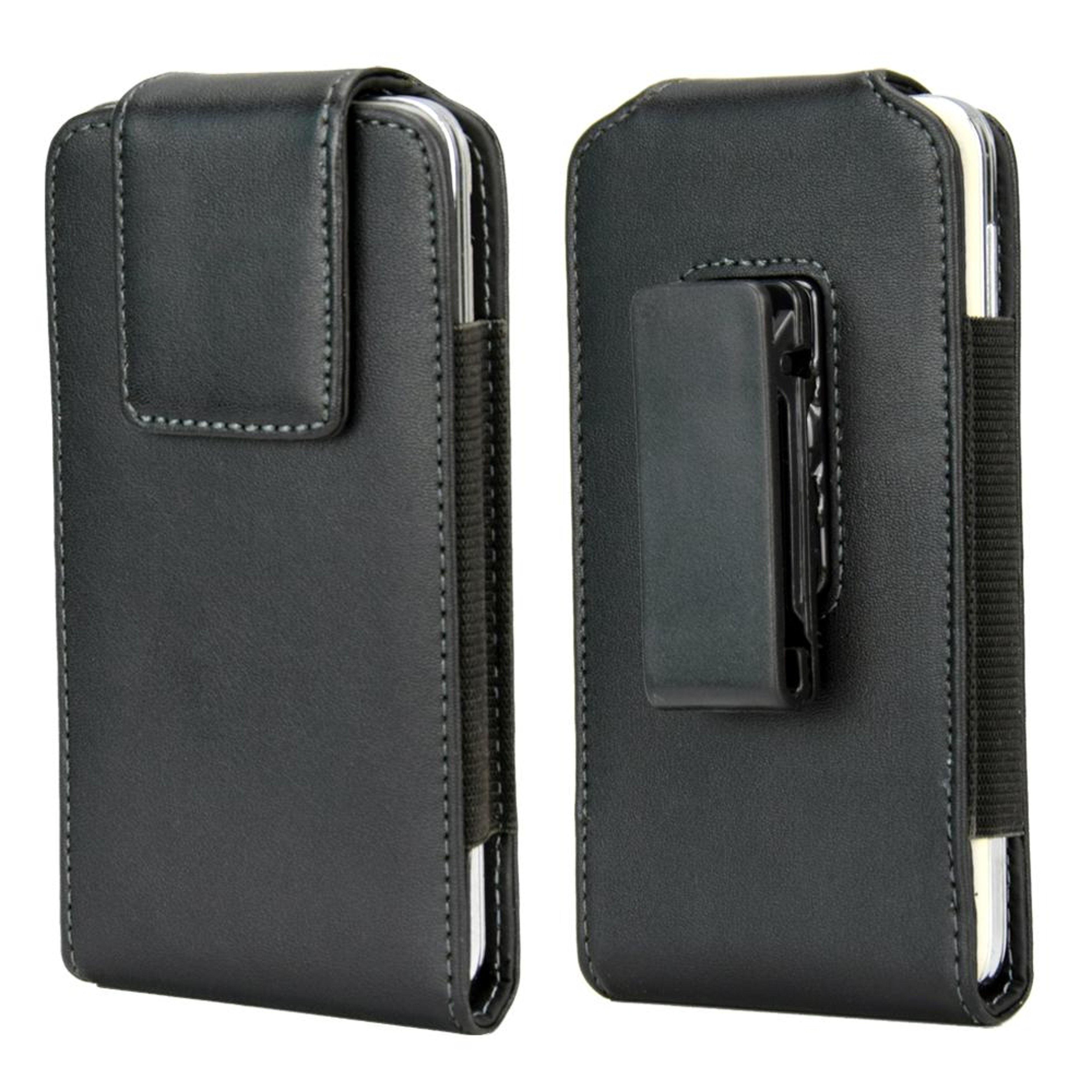 Premium Leather Belt Clip Phone Holster Case for Secure Everyday Carry – view 1