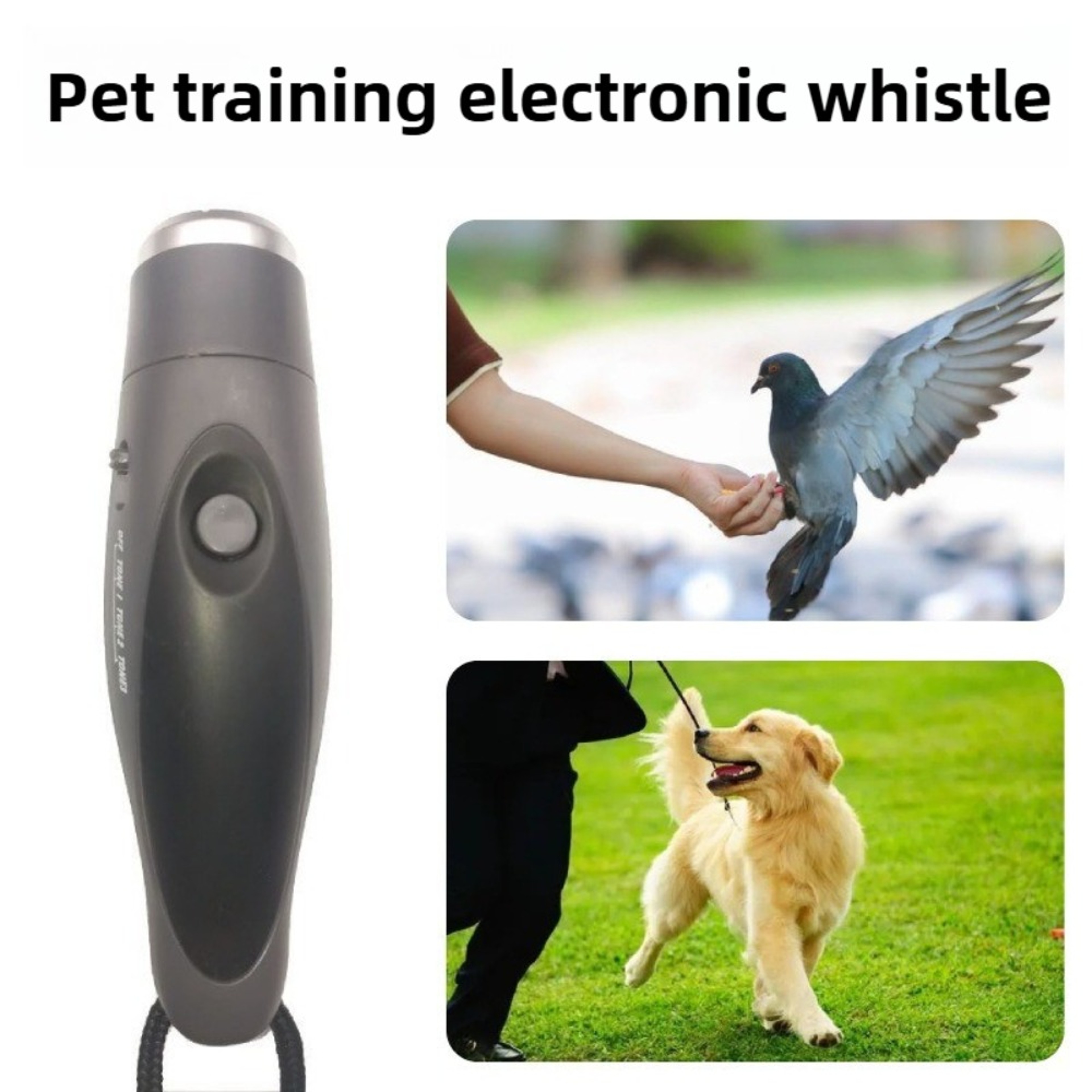 High Pitched Electronic Whistle with Tones for Referees & Coaches Ideal for Football, Basketball, & Pet Training – view 5