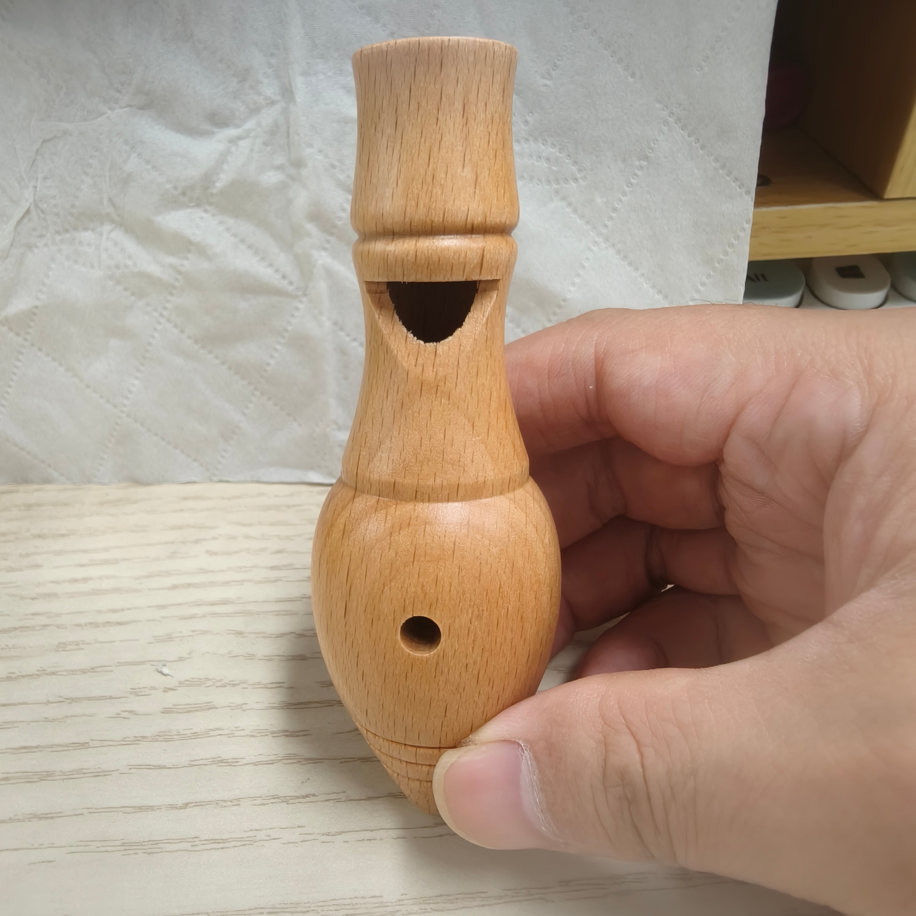 Bird Hunting Whistle Realistic Beech Wood Call for Outdoor Hunting – view 1