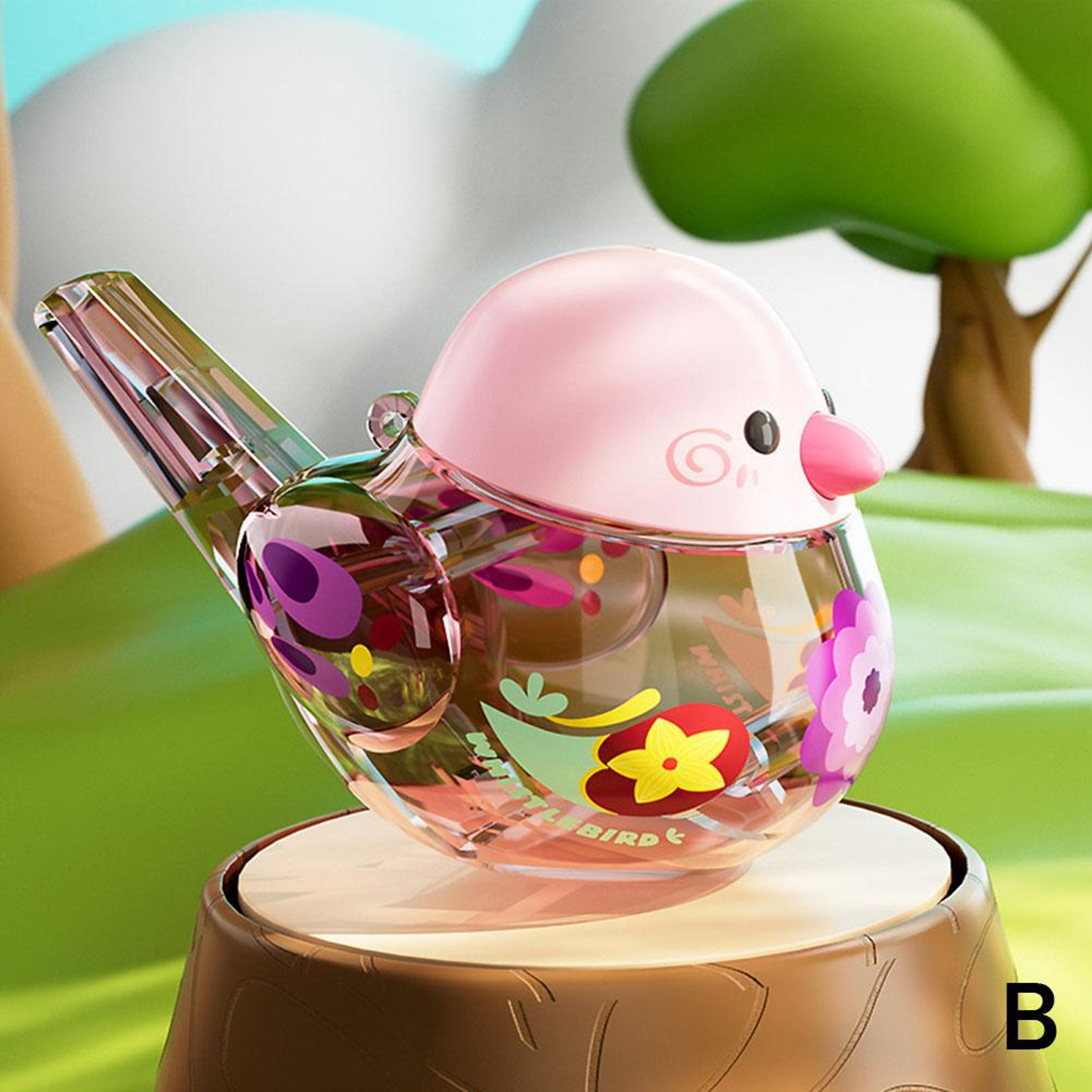 Colorful Bird Water Whistle Pipe Fun ABS Bird Toy for Kids, Perfect for Birthdays – view 8